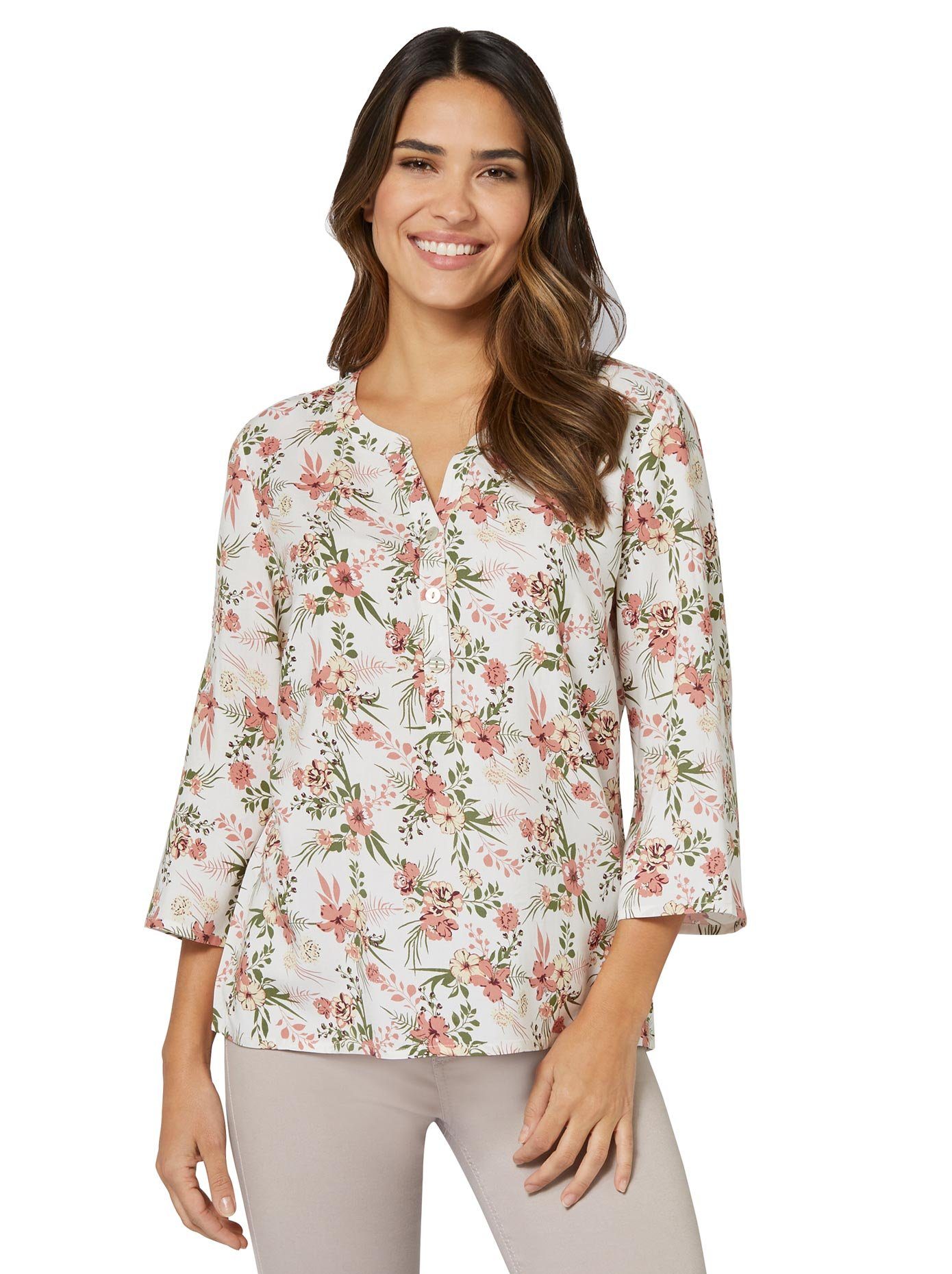Classic Basics Gedessineerde blouse