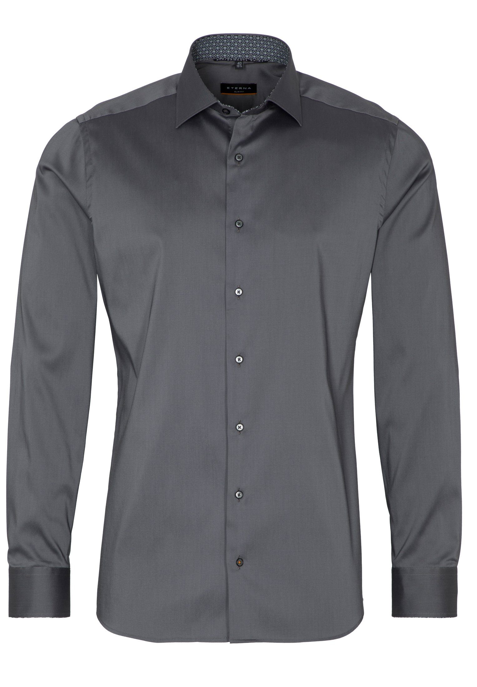Eterna Overhemd met lange mouwen Slim fit