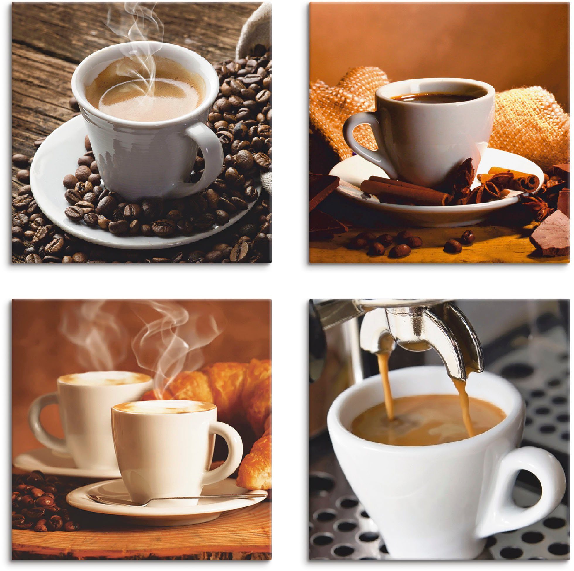 Artland artprint op linnen Kaffee Bilder