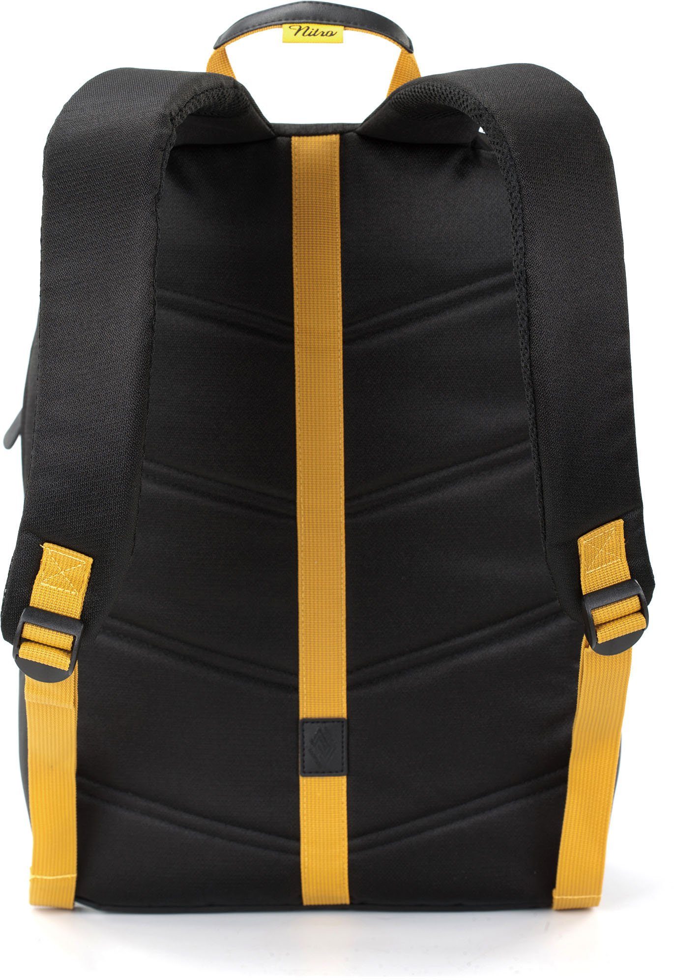 NITRO Vrijetijdsrugzak Urban Classic Daypack met laptopvak, alledaagse rugzak, schoolrugzak