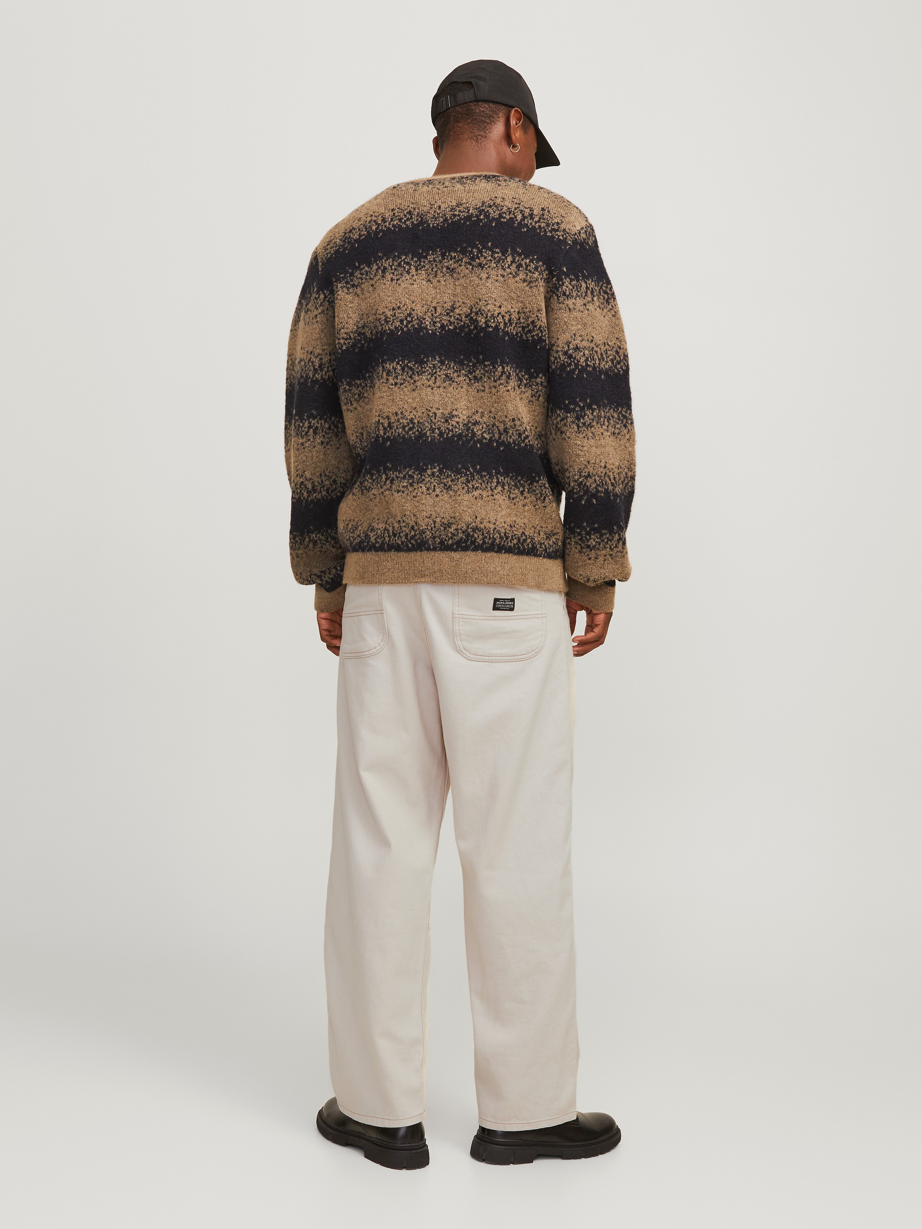 Jack & Jones Bootcutbroek JPSTOWEN CONTRAST PANEL PANTS SN