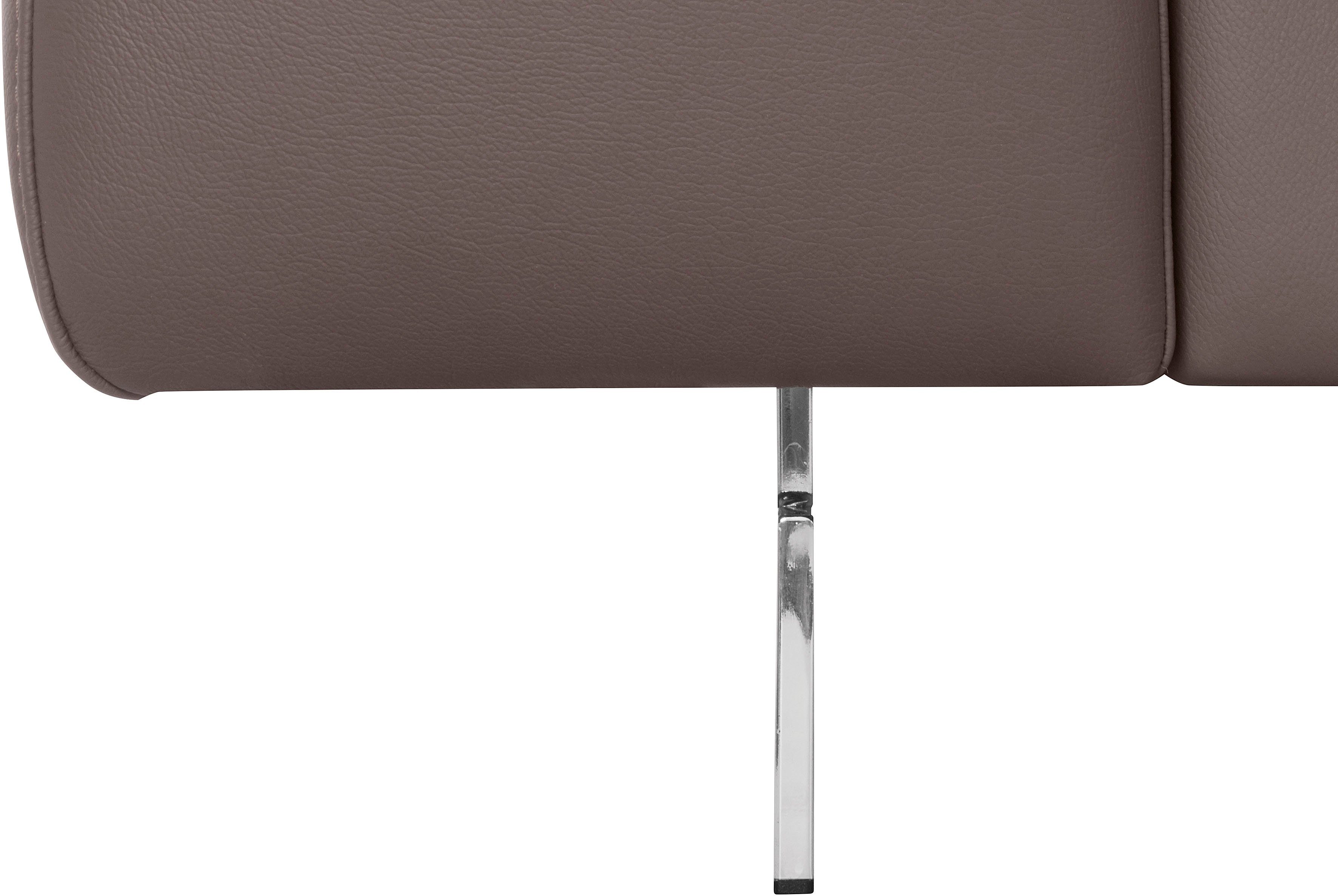 COTTA 2-zitsbank Chef 2-zitsbank met elegante stiksels, bodemvrijheid 12,5 cm