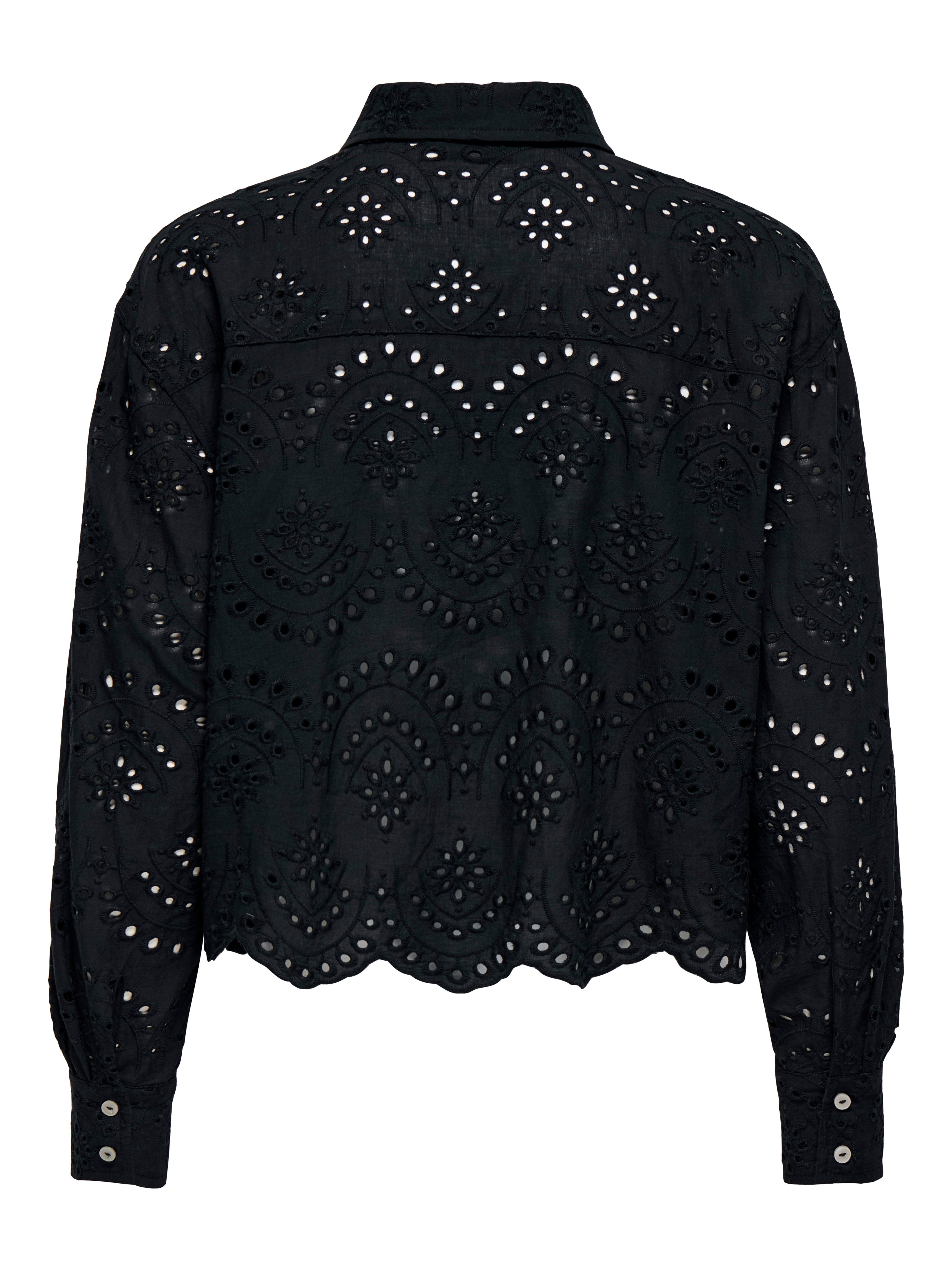 Only Blouse met lange mouwen ONLVALAIS L/S SHIRT WVN NOOS