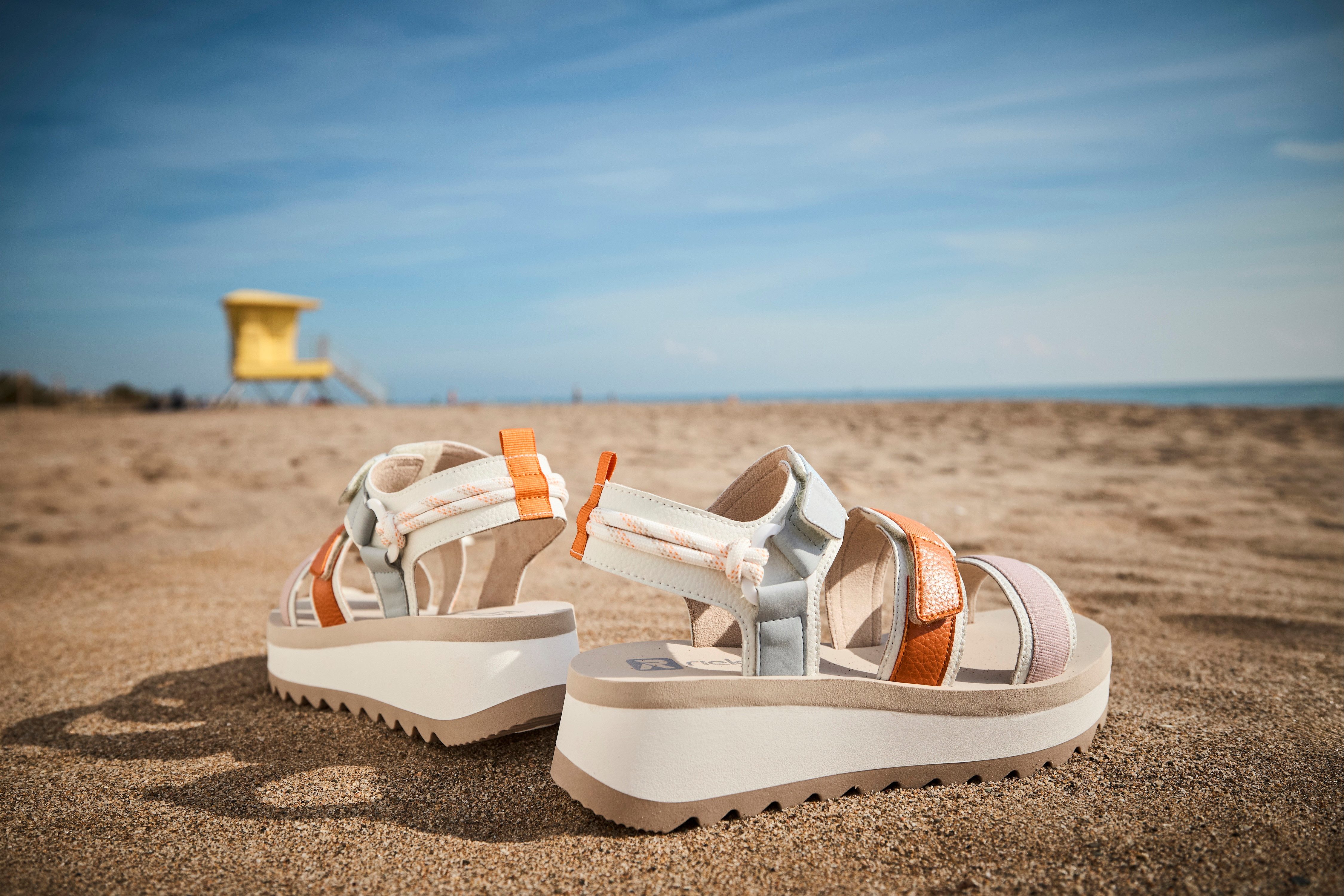RIEKER Sport Plateausandalen ADELAIDE