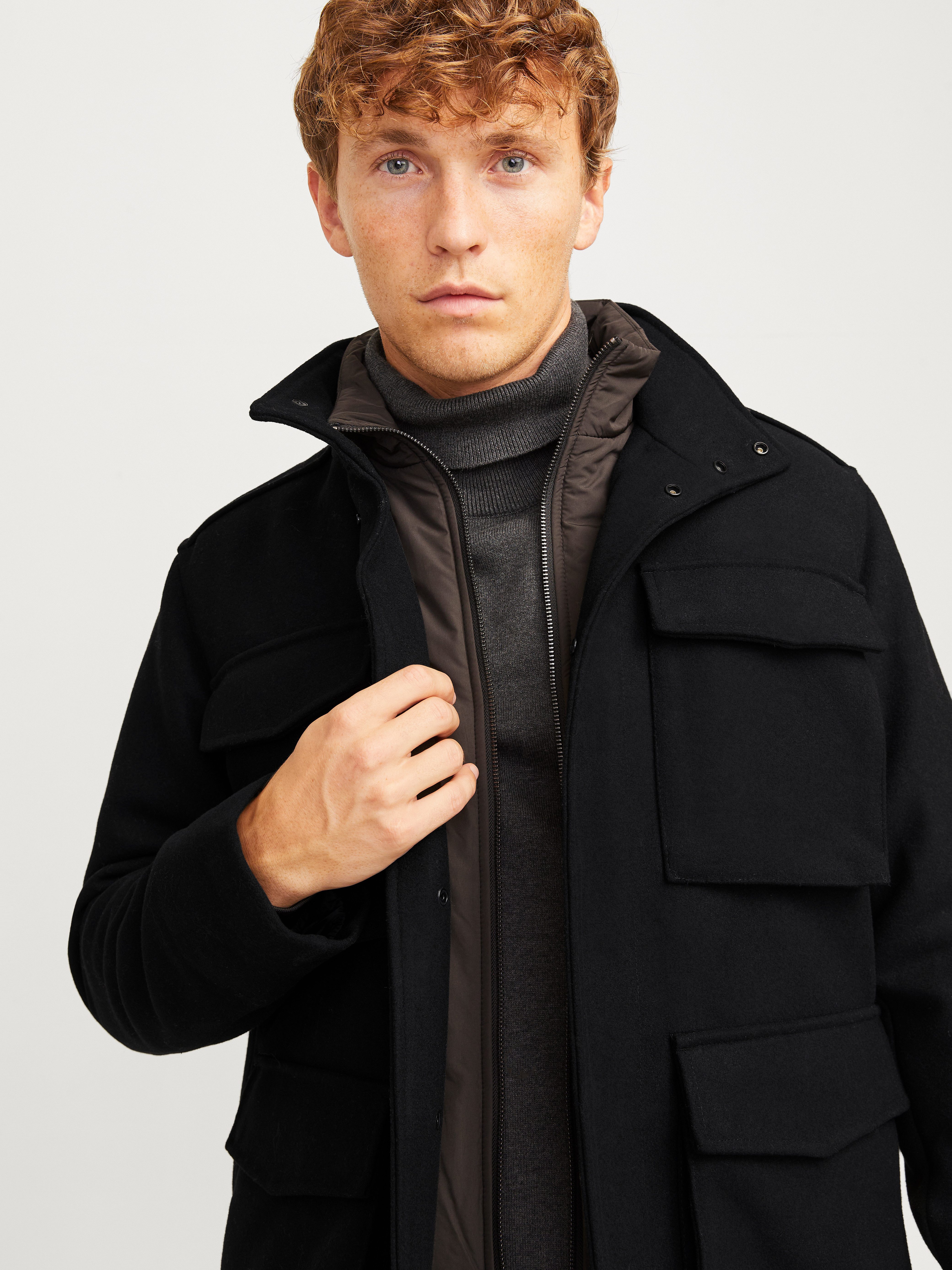 Jack & Jones Wollen jack JPRCCALEX WOOL BLEND FIELD JACKET SN