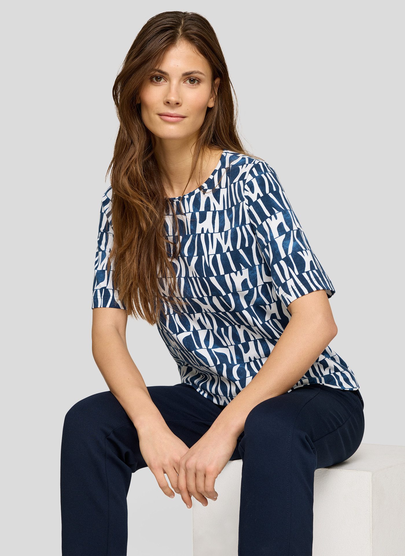 Rabe T-shirt met print all-over