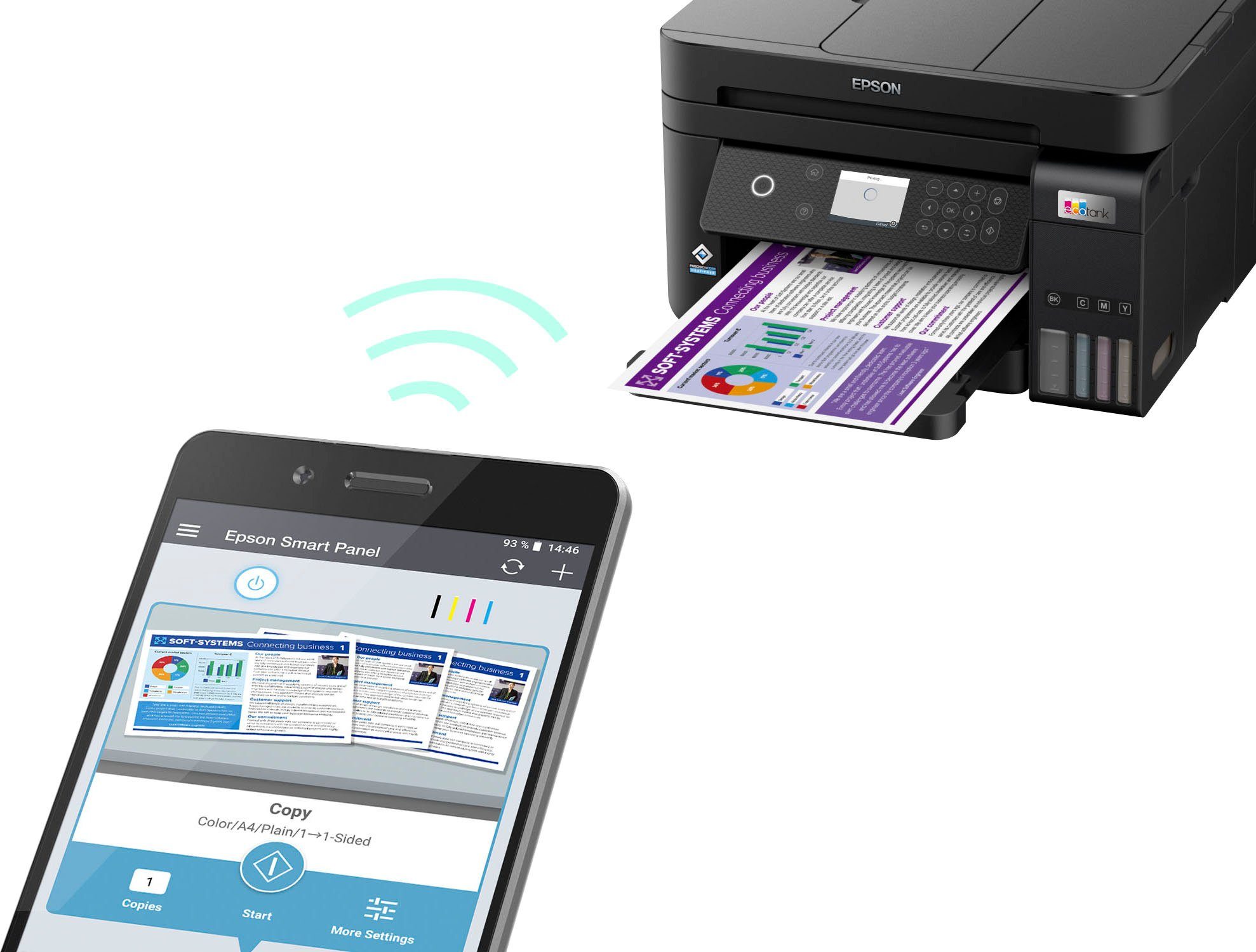 Epson Inkjetprinter EcoTank ET-3850