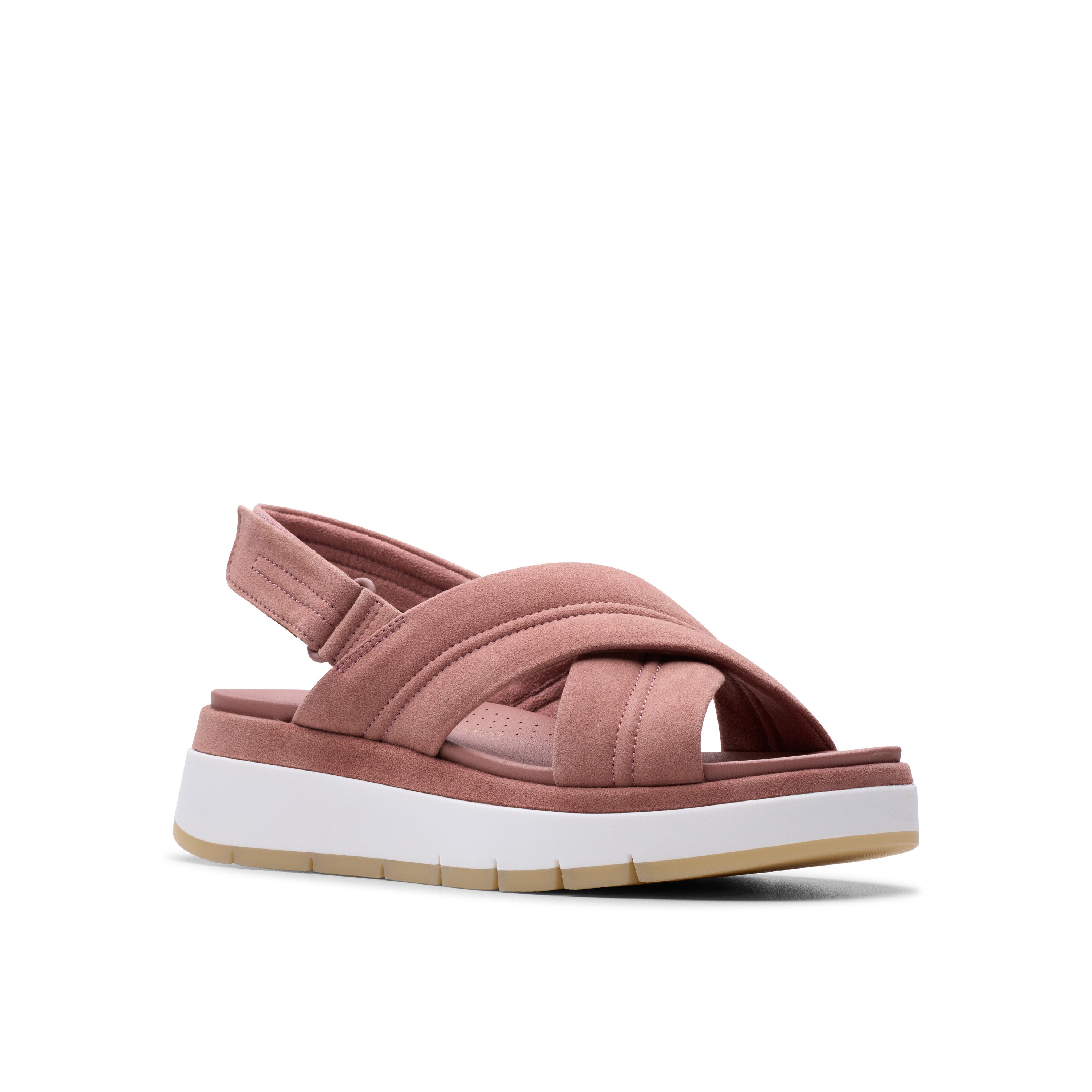 Clarks Sandalen Tuscan Cross , sandalette, flats, zomerschoen met plateausool