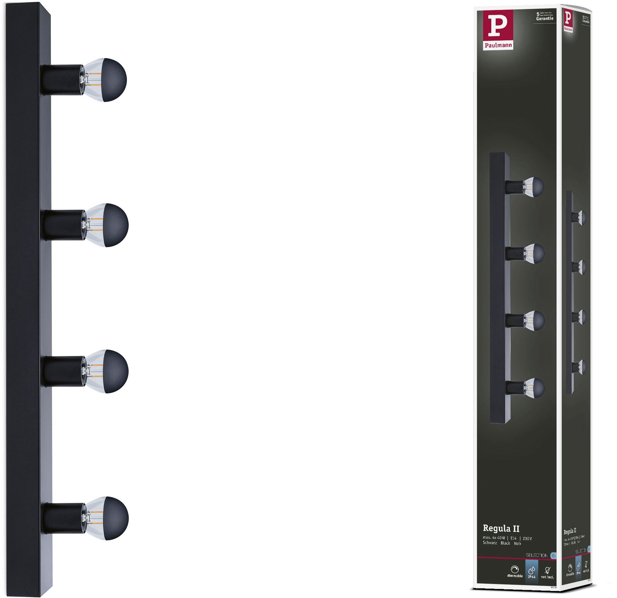Paulmann Spiegellamp Spiegelleuchte IP44 E14 230V dimmbar