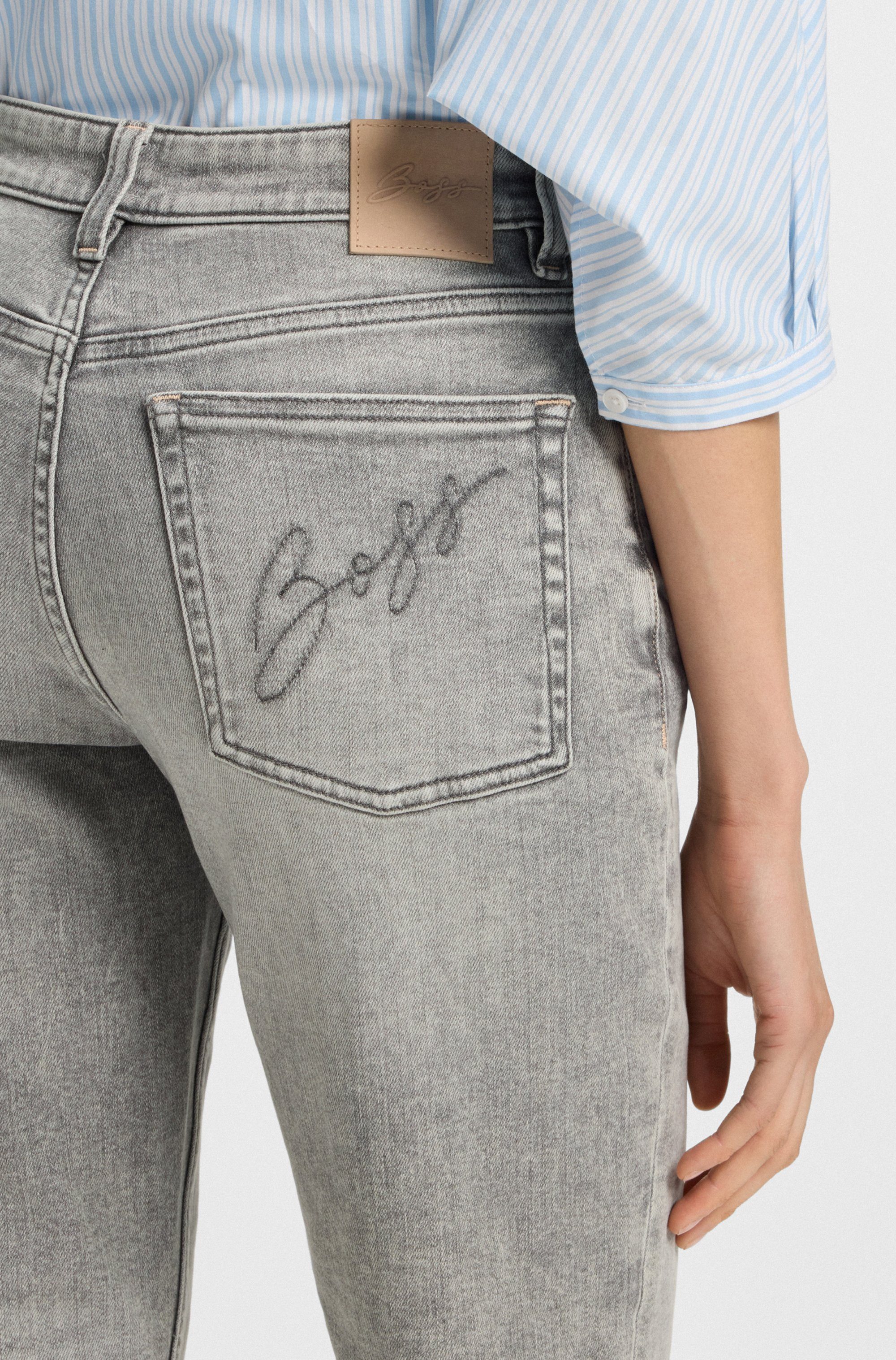 Boss Orange 7/8 jeans SOFT KICK FLARE MR Premium damesmode