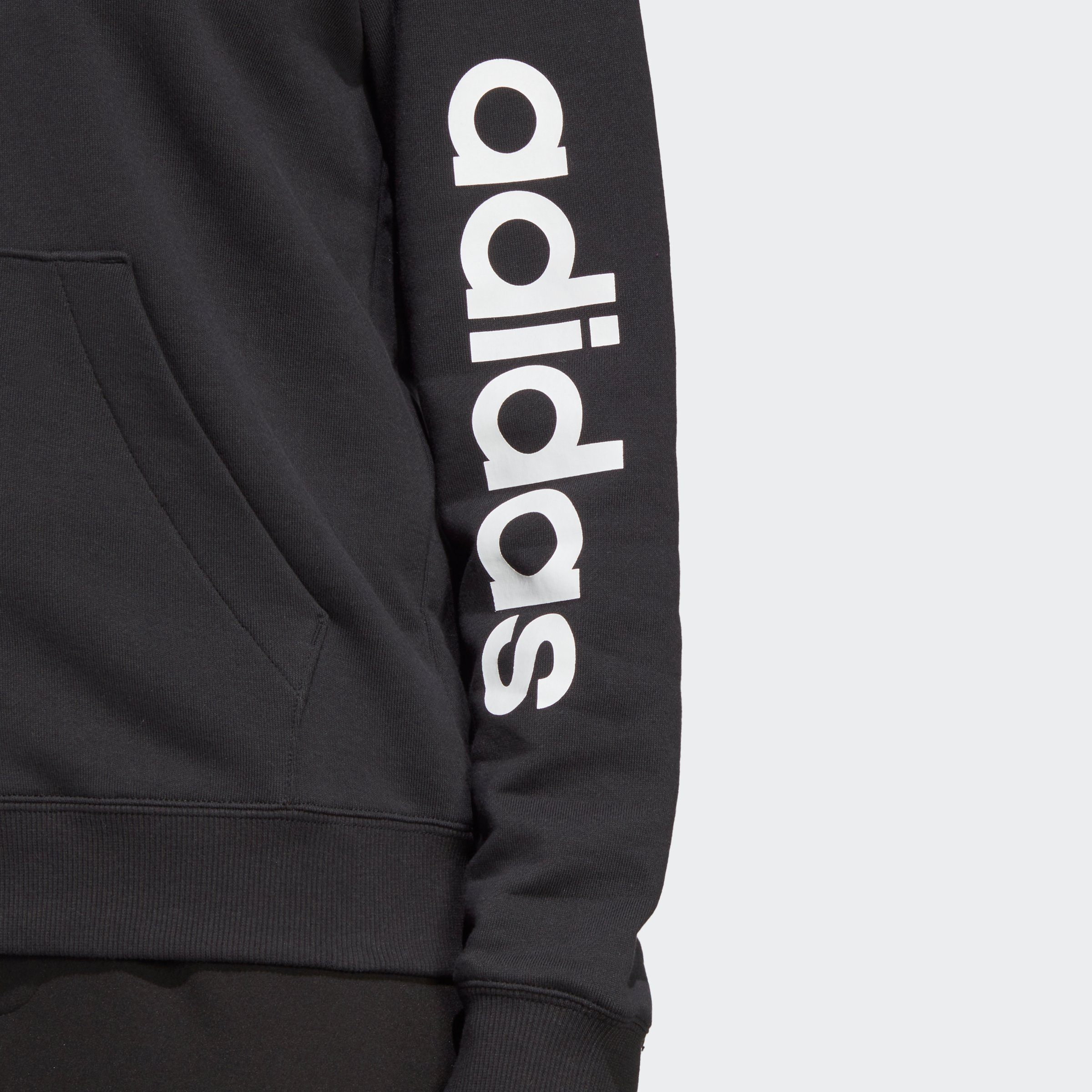 adidas Sportswear Capuchonsweatvest ESSENTIALS LINEAR FRENCH TERRY Capuchonjack (1-delig)