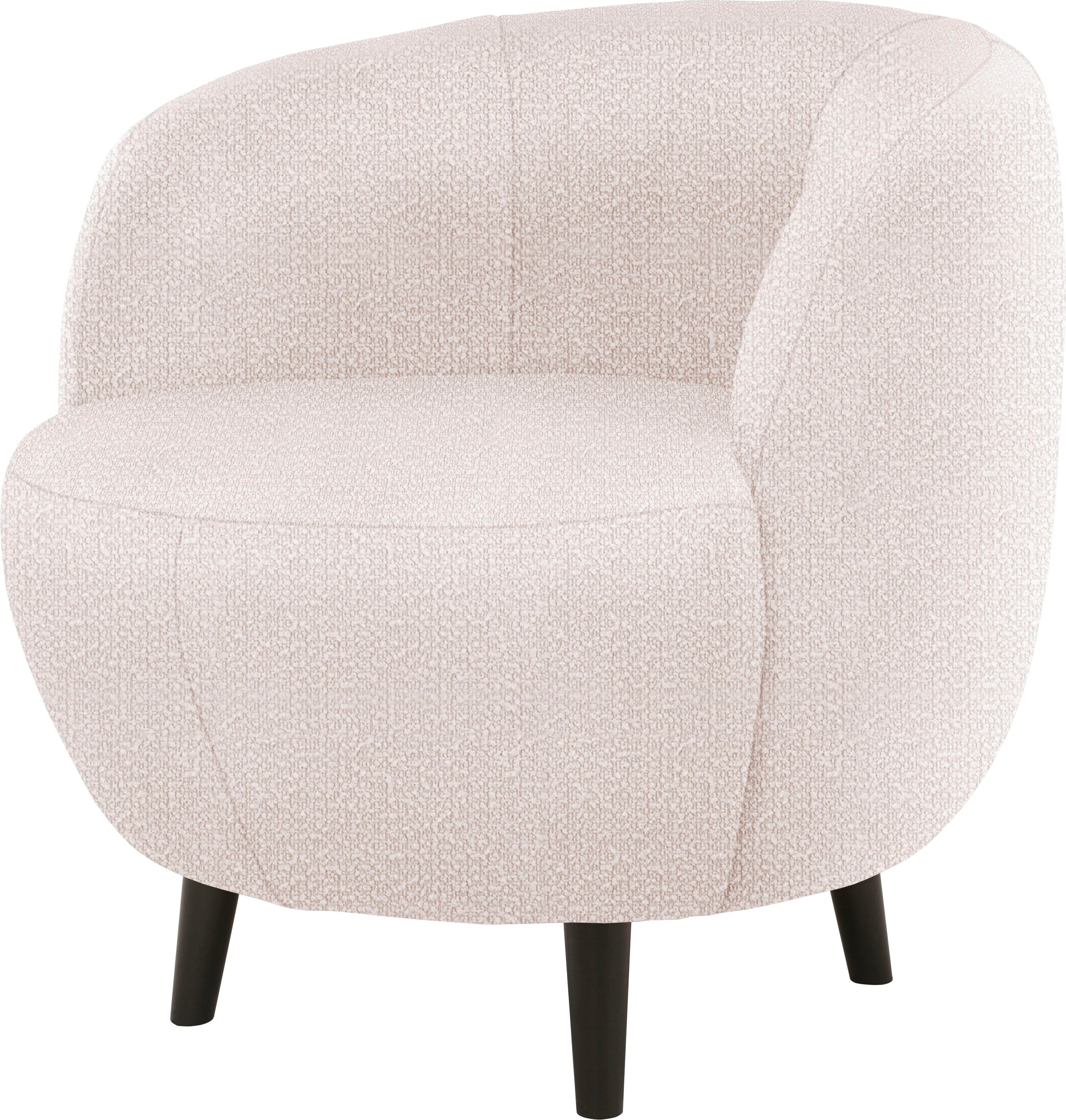 LOOKS BY WOLFGANG JOOP Fauteuil LOOKS XIV Cocktailsstoel rond model, perfect voor elk vertrek