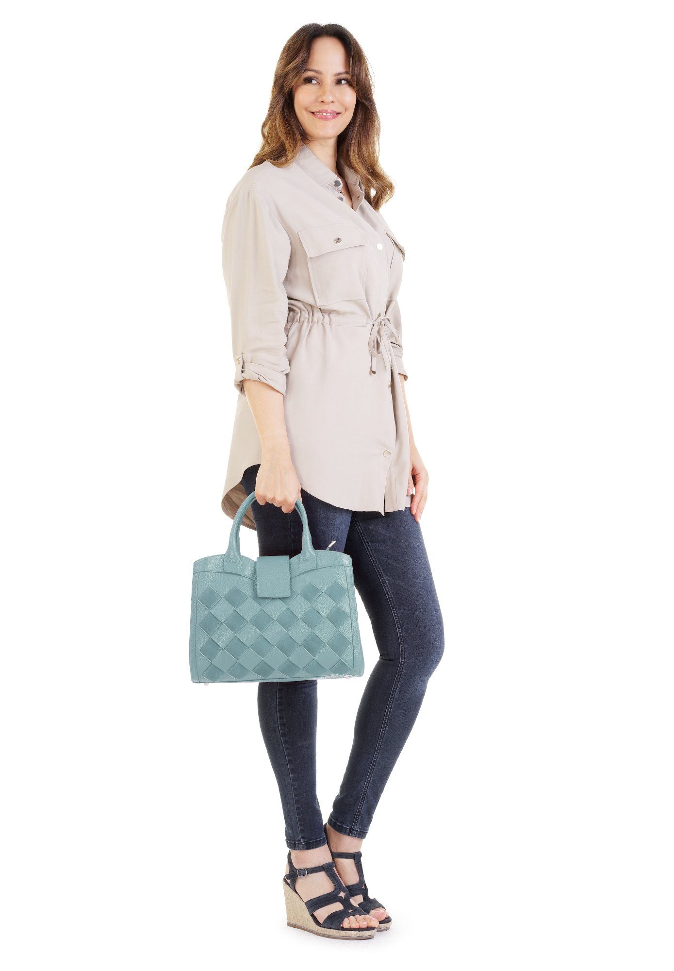 Samantha Look Tas echt leer, made in italy