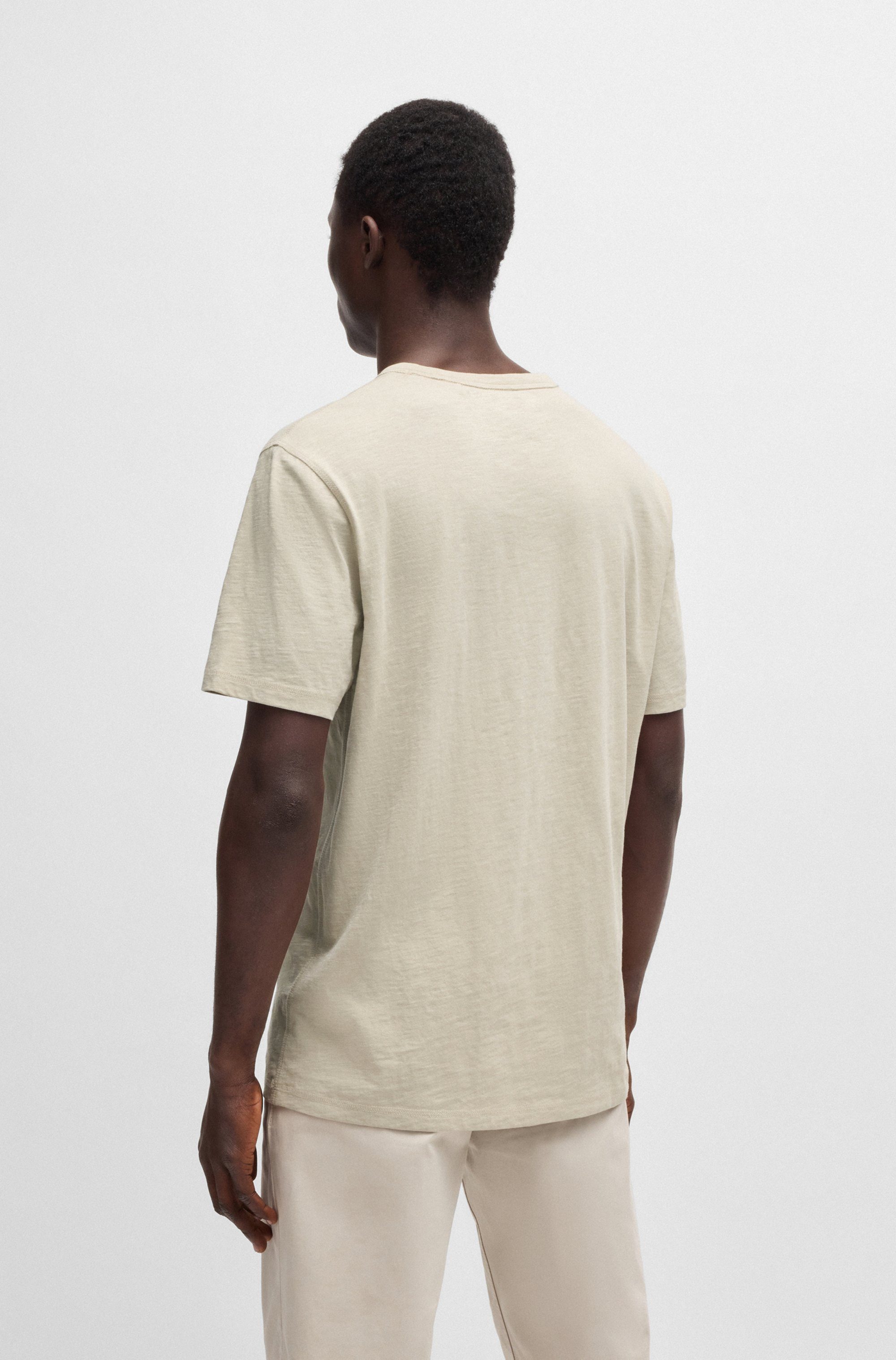 Boss Orange T-shirt Tegood met een ronde hals