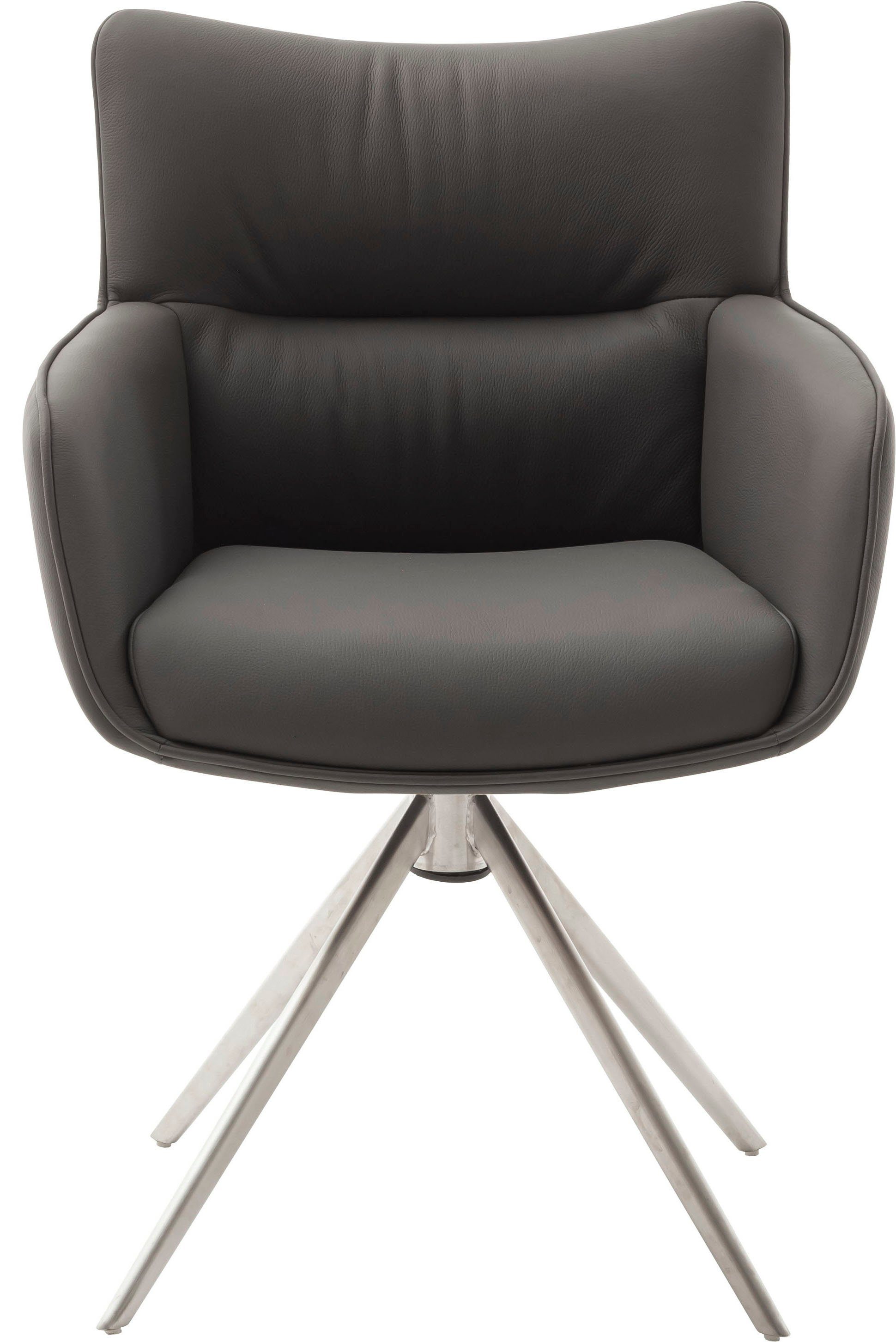 MCA furniture Stoel met 4 poten Limoen (set, 2 stuks), 360° draaibaar, belastbaarheid 120 kg, zithoogte ca. 49 cm (set, 2 stuks)