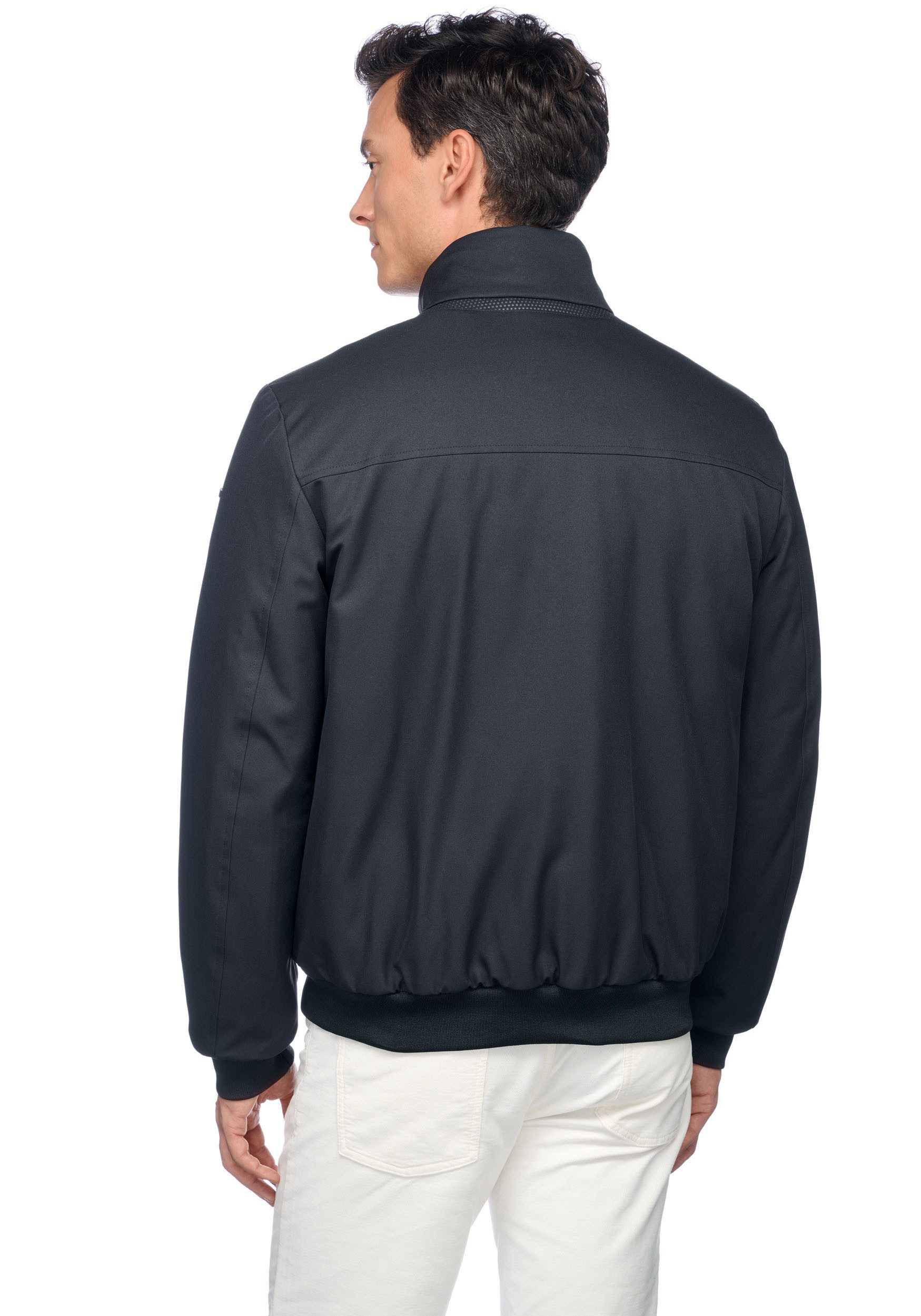 Geox Blouson VINCIT met 2-weg rits, ritszakken, staande kraag