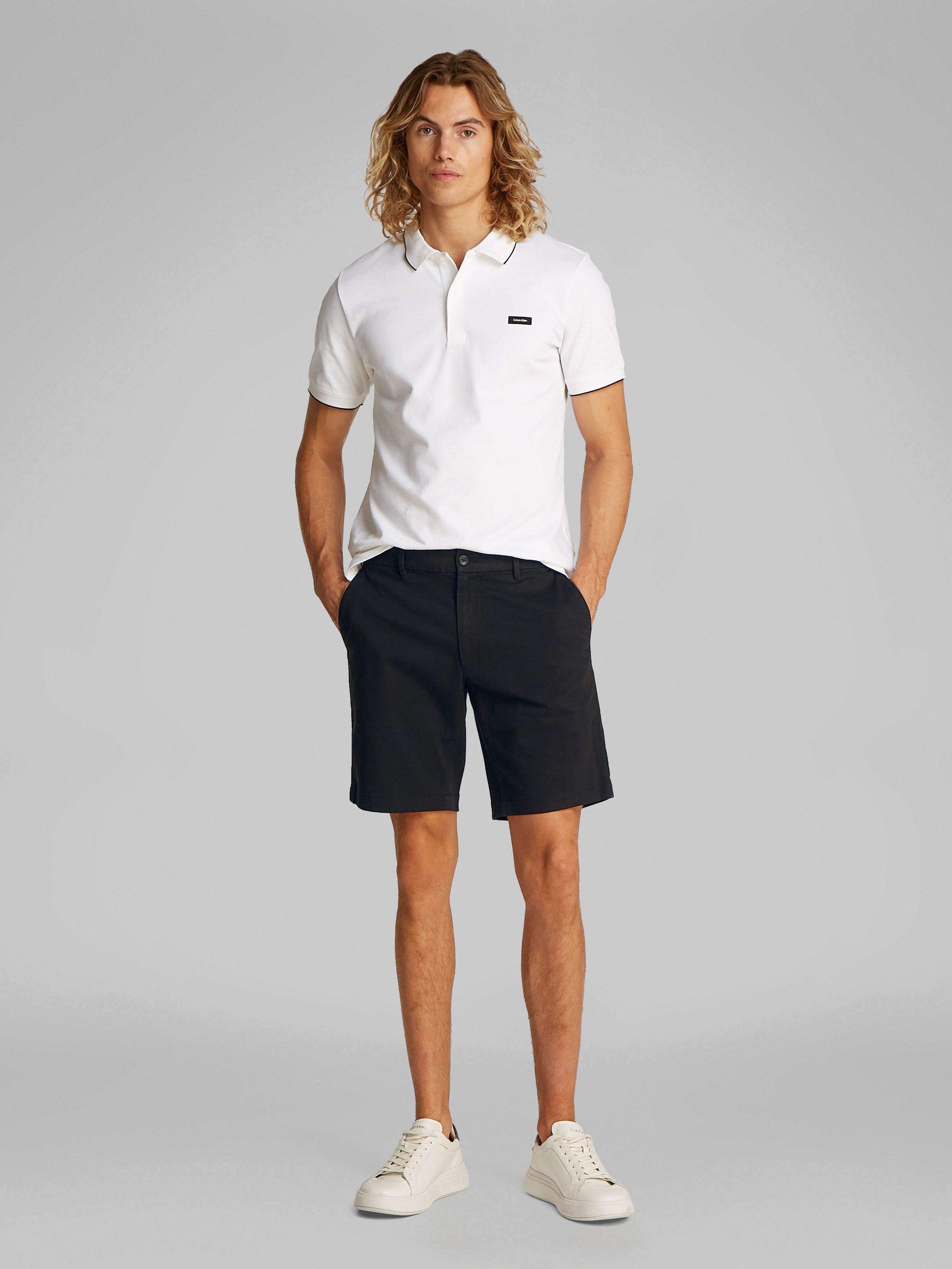 Calvin Klein Chino-short MODERN TWILL SLIM CHINO SHORT