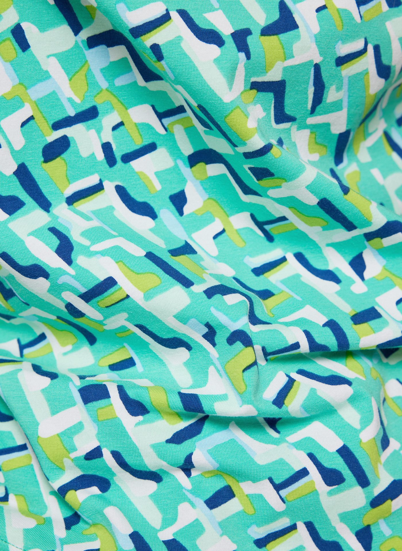 Rabe Shirt met ronde hals halfarm, met grafisch patroon