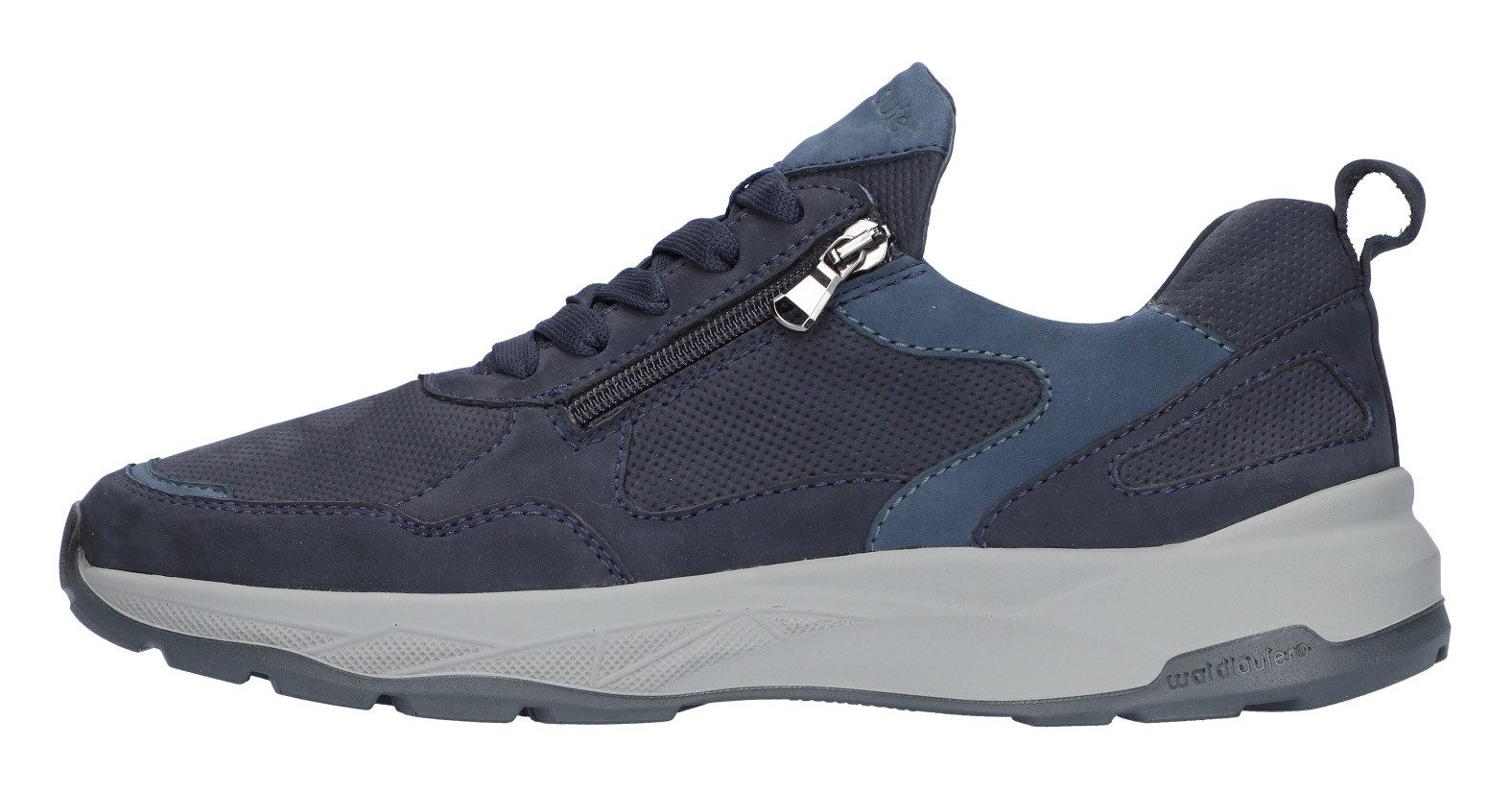 Waldläufer Sneakers H-TOM Comfort-schoen, lage schoen, veterschoen in comfortbreedte H (= zeer breed)