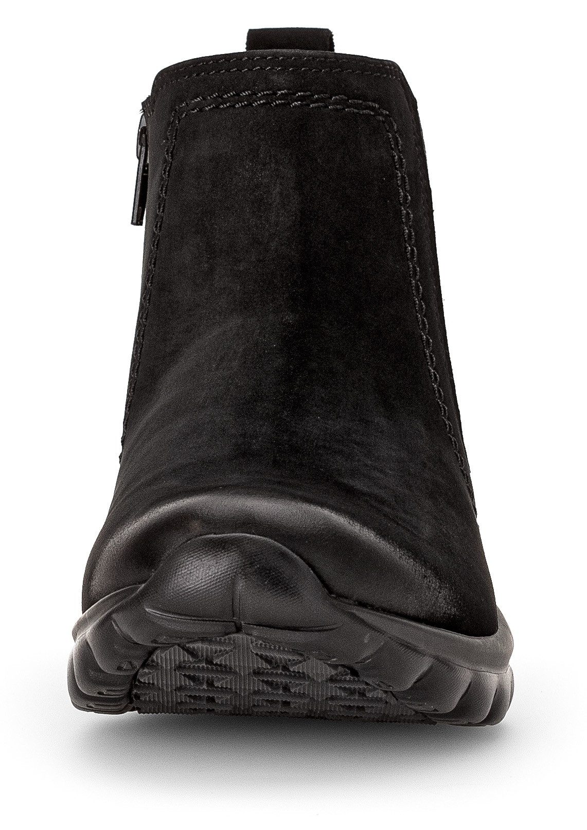 Gabor Rollingsoft Chelsea-boots sleehak, comfort schoen, enkellaars, logo-opdruk op de hak