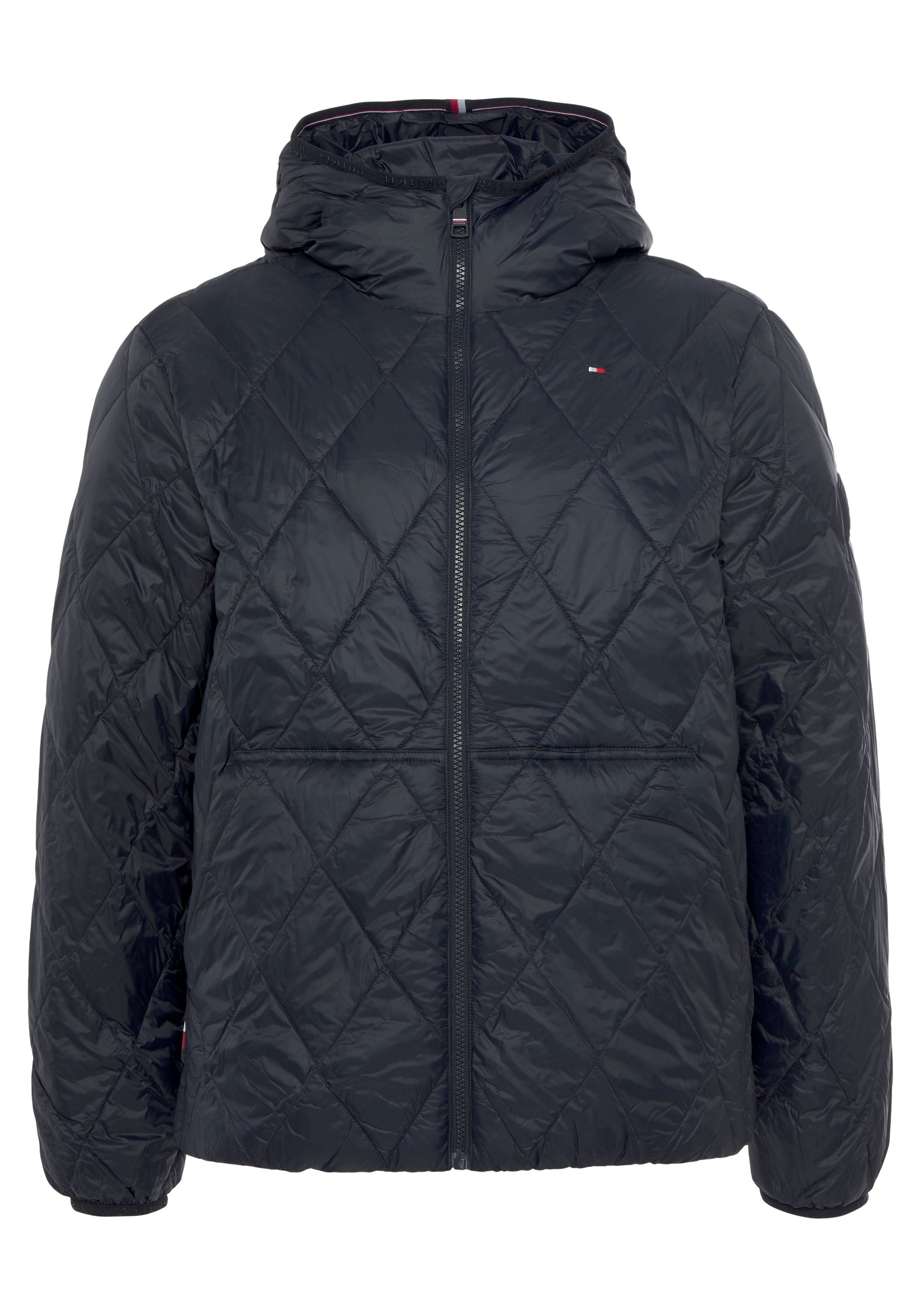 Tommy Hilfiger Gewatteerde jas CL HOODED QUILTED JACKET heren winterjassen maat S blauw