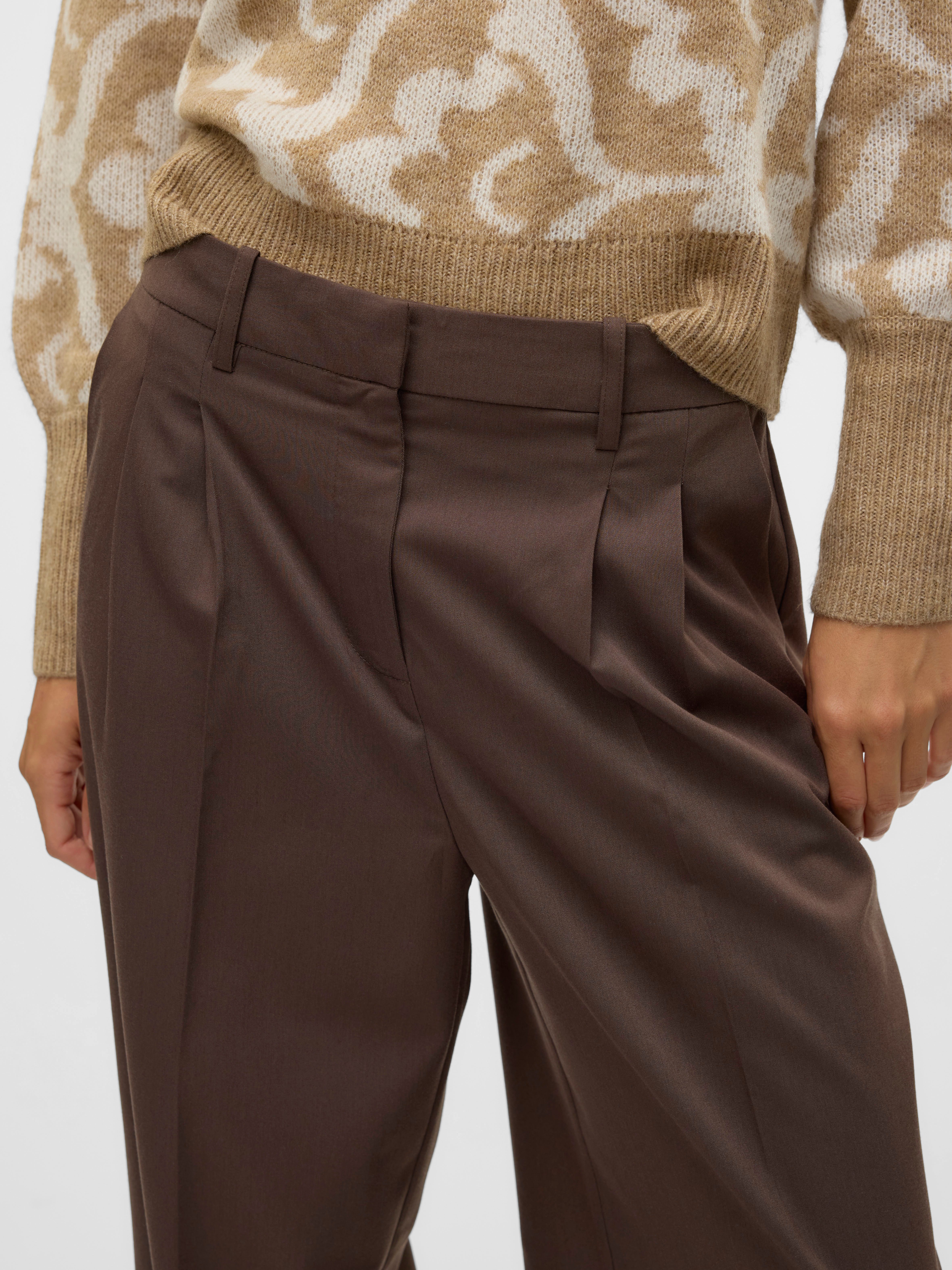 Vero Moda Pantalon VMNILA MW LOOSE DAD PANT NOOS