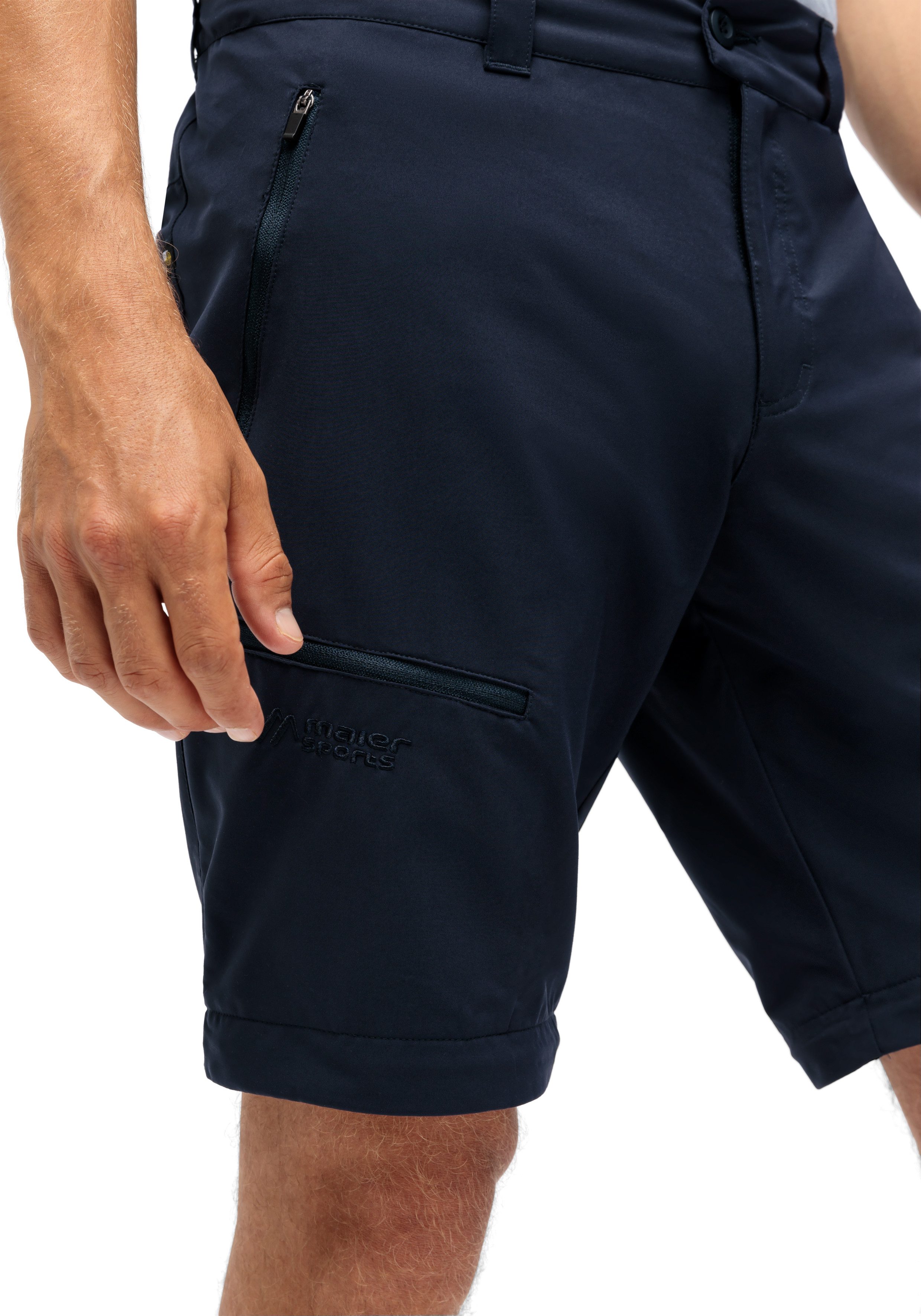 Maier Sports Outdoorbroek Tajo Zip Loop Heren wandelbroek, zip-off functionele broek, 4 zakken, regular fit