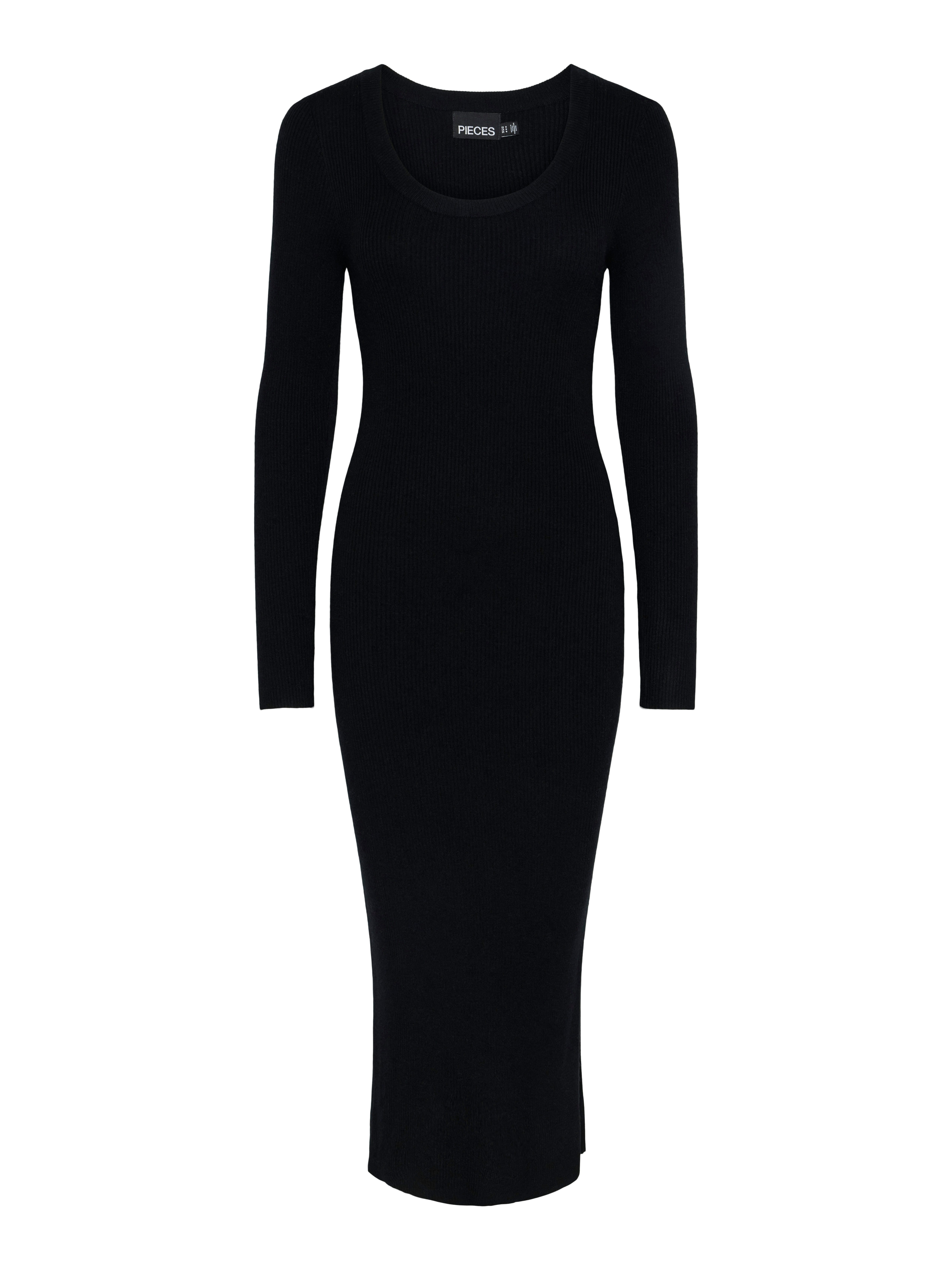pieces Gebreide jurk PCMIRA LS KNIT DRESS NOOS BC