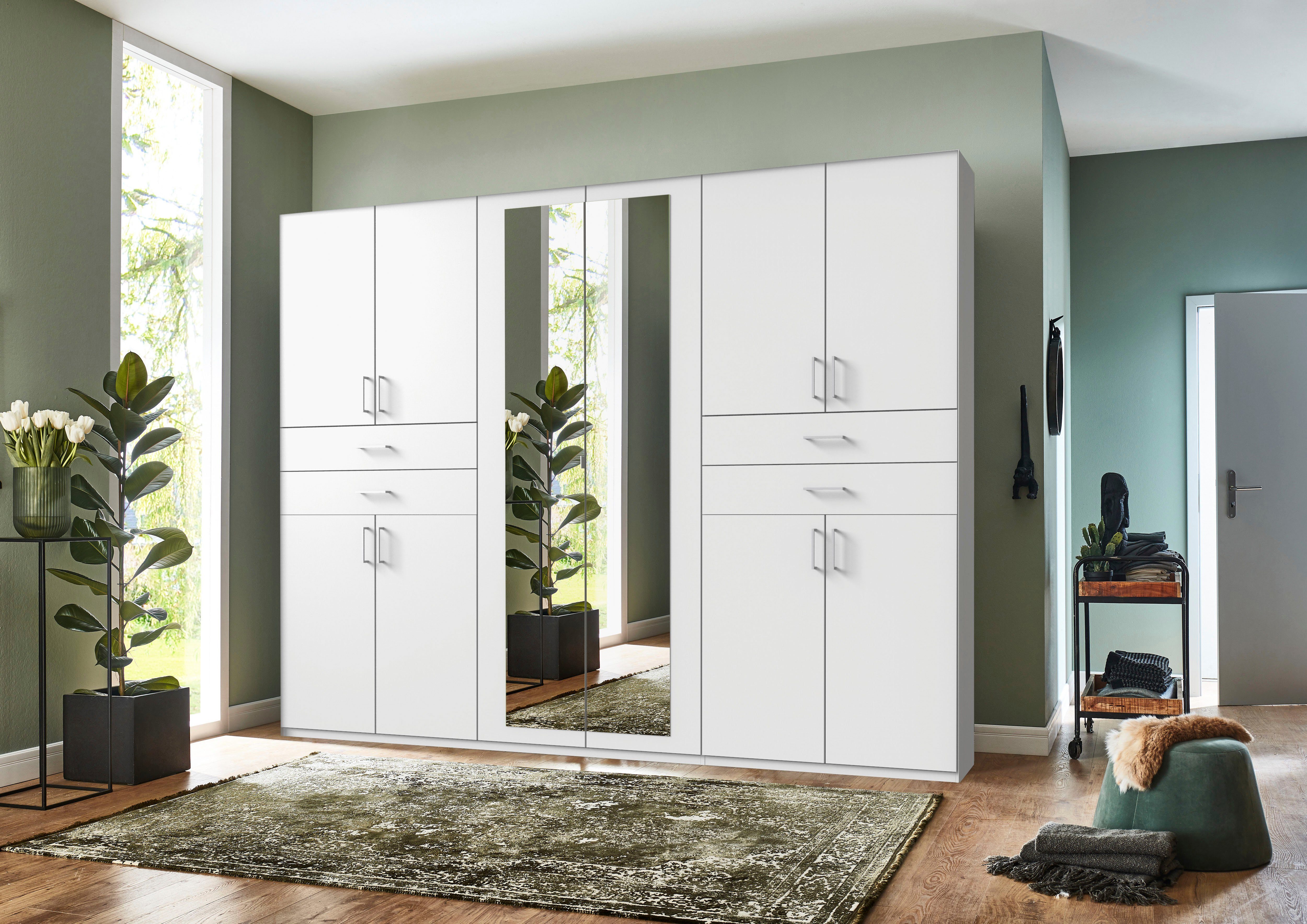 Wimex Kledingkast Taiga kledingkast met spiegel OTTOs Choice besteller met lades op comfortabele hoogte, garderobe slaapkamerkast