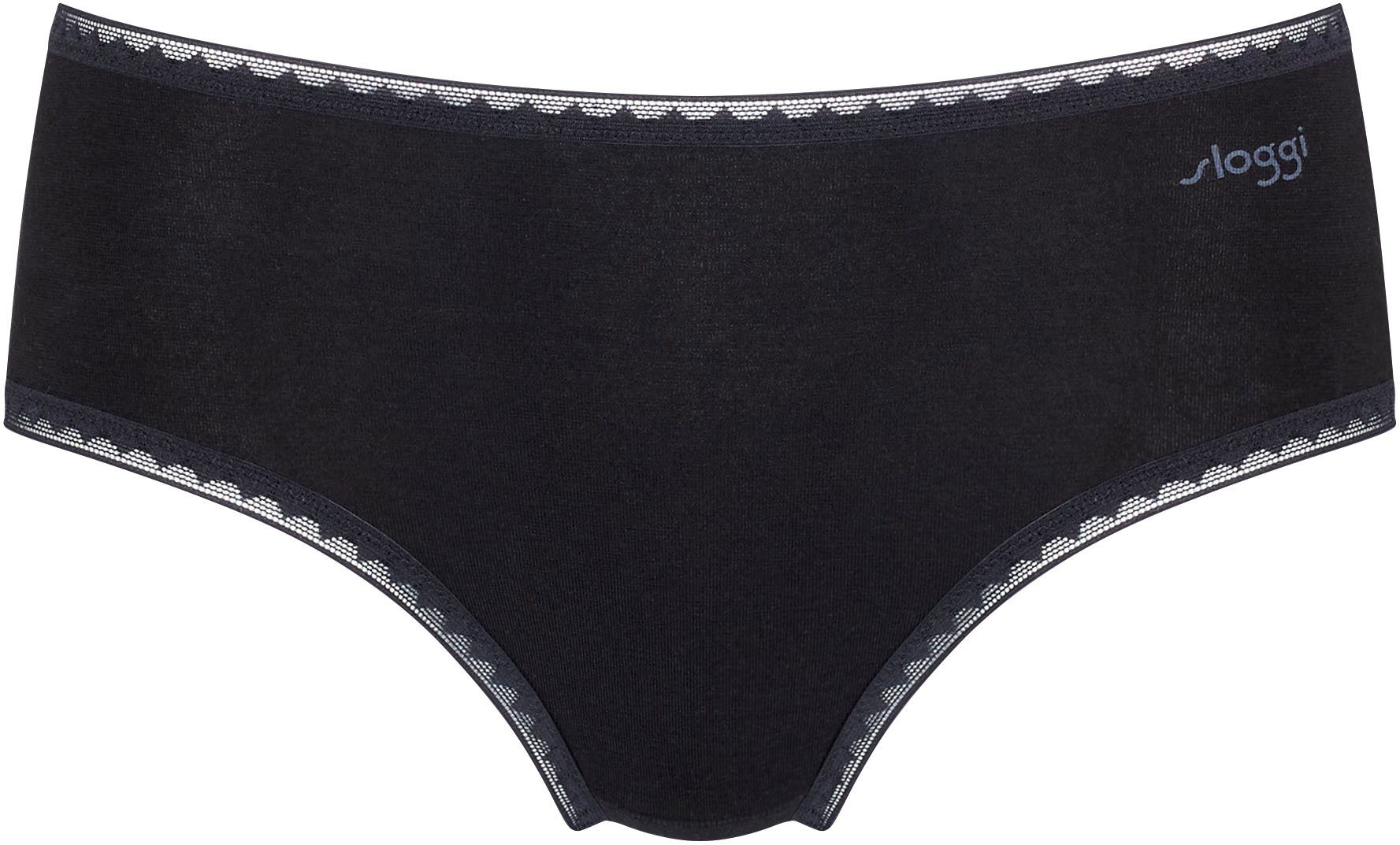Sloggi Slip GO Midi C2P zachte kantdetails (2 stuks, Set van 2)