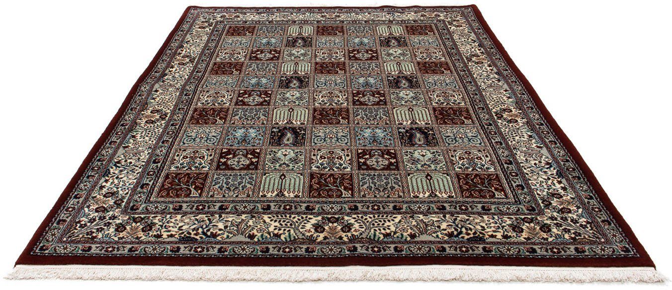 morgenland Wollen kleed Moud velden 242 x 184 cm Uniek exemplaar met certificaat