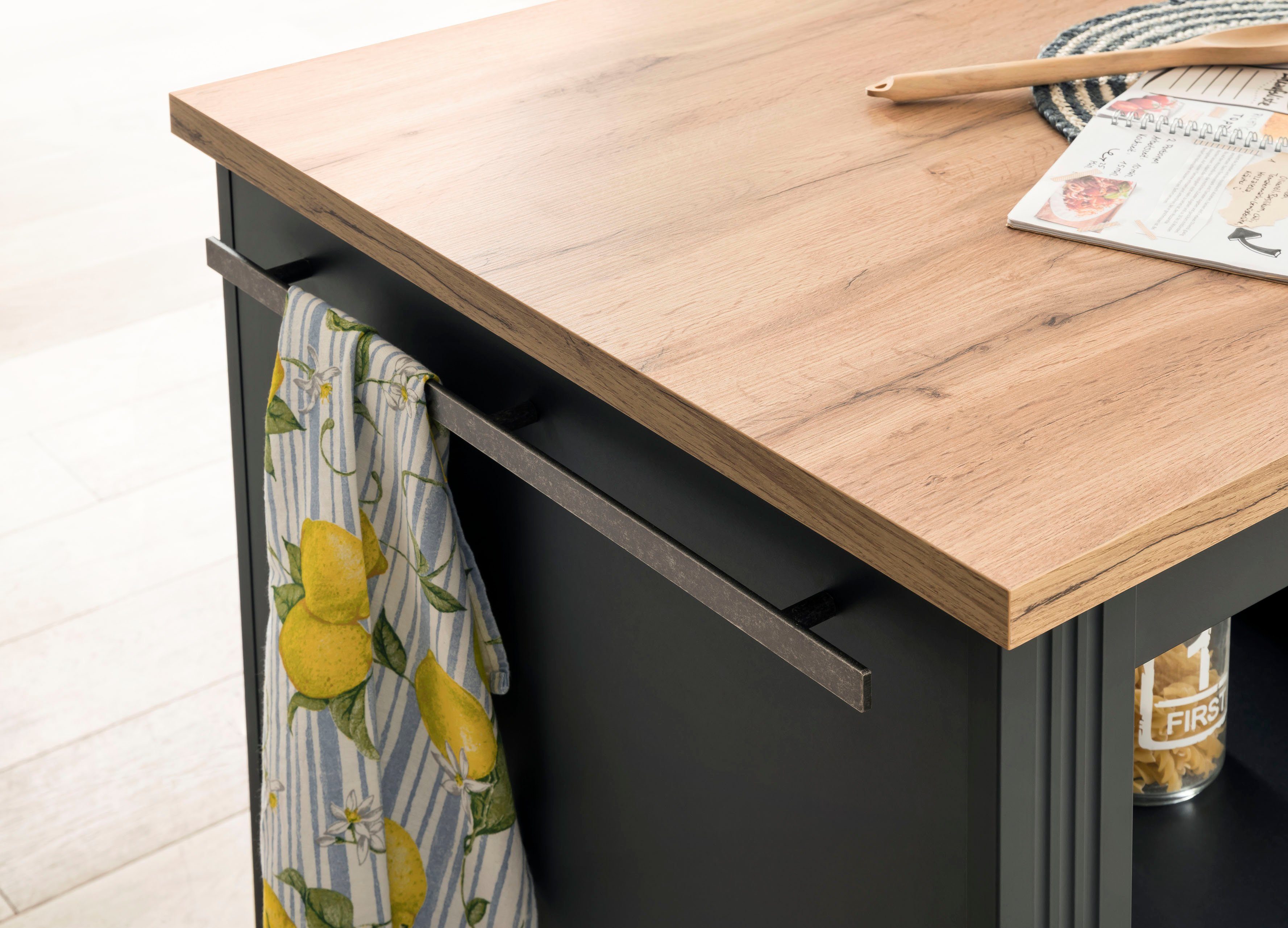Kochstation Onderkast KS-Westminster Kookeiland vrij plaatsbaar, breedte 150 cm, exclusief by Otto