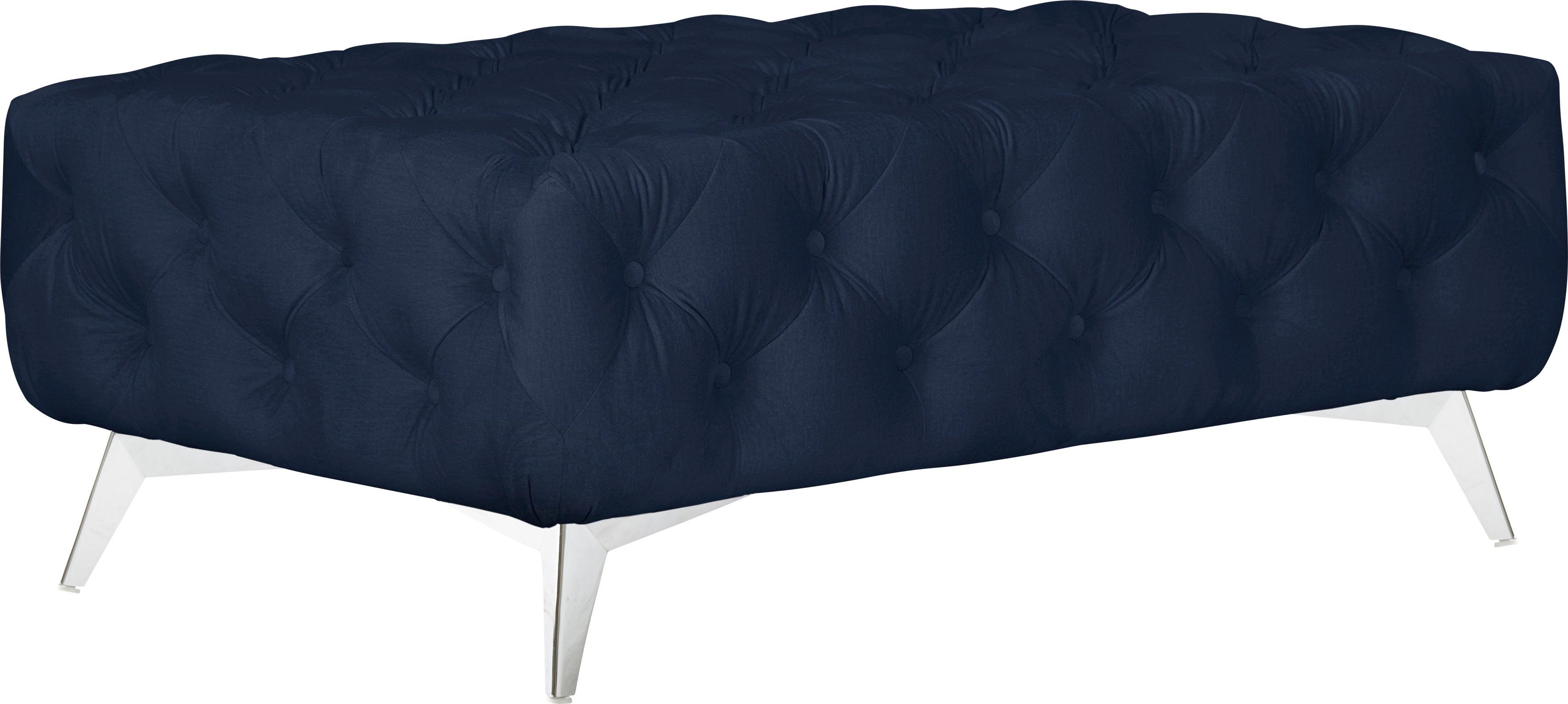 Leonique Hocker Amaury Chesterfield-look, breedte 120 cm, kleur van de poten ter keuze