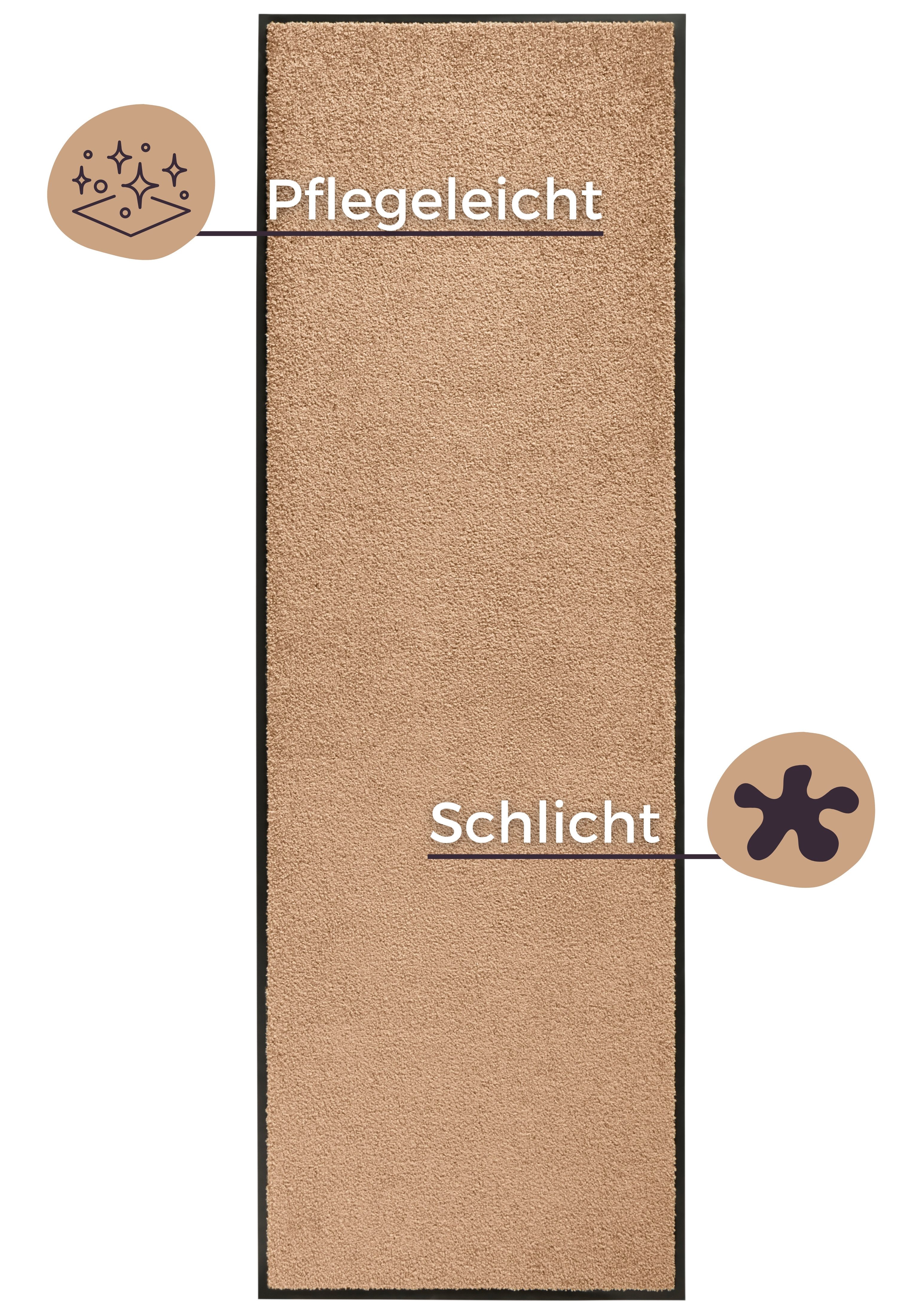 HANSE Home Mat Wash & Clean Vuilopvangmat, deurmat, in- en uitwendig, tapijt, loper, wasbaar