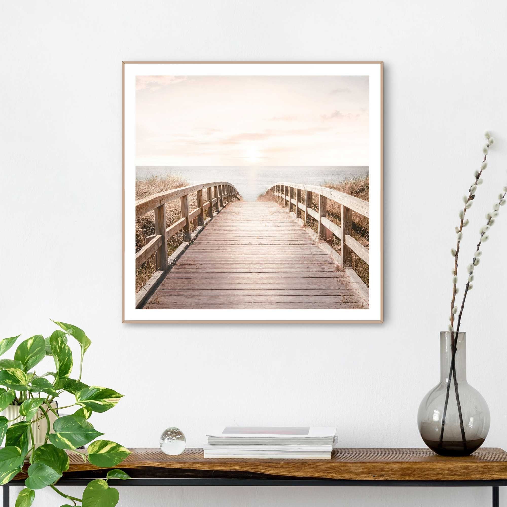 Reinders! Poster Brug naar het strand