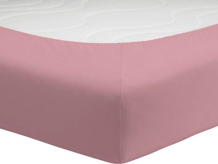 Schlafgut Hoeslaken Mako-jersey van 100% katoen, bedlakens voor matrassen tot 20 cm hoogte, in 90x200, 140x200 of 180x200 cm (1 stuk)
