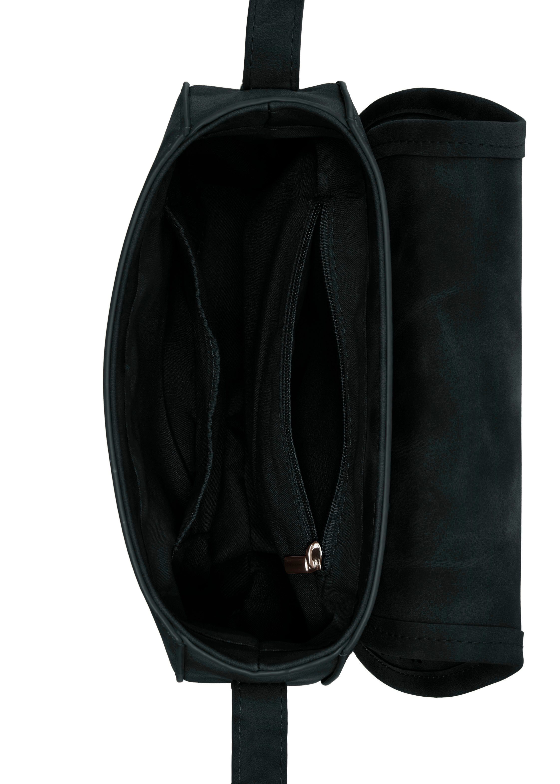 Vivance Schoudertas met kleine cut-outs, handtas, schoudertas, draagtas vegan