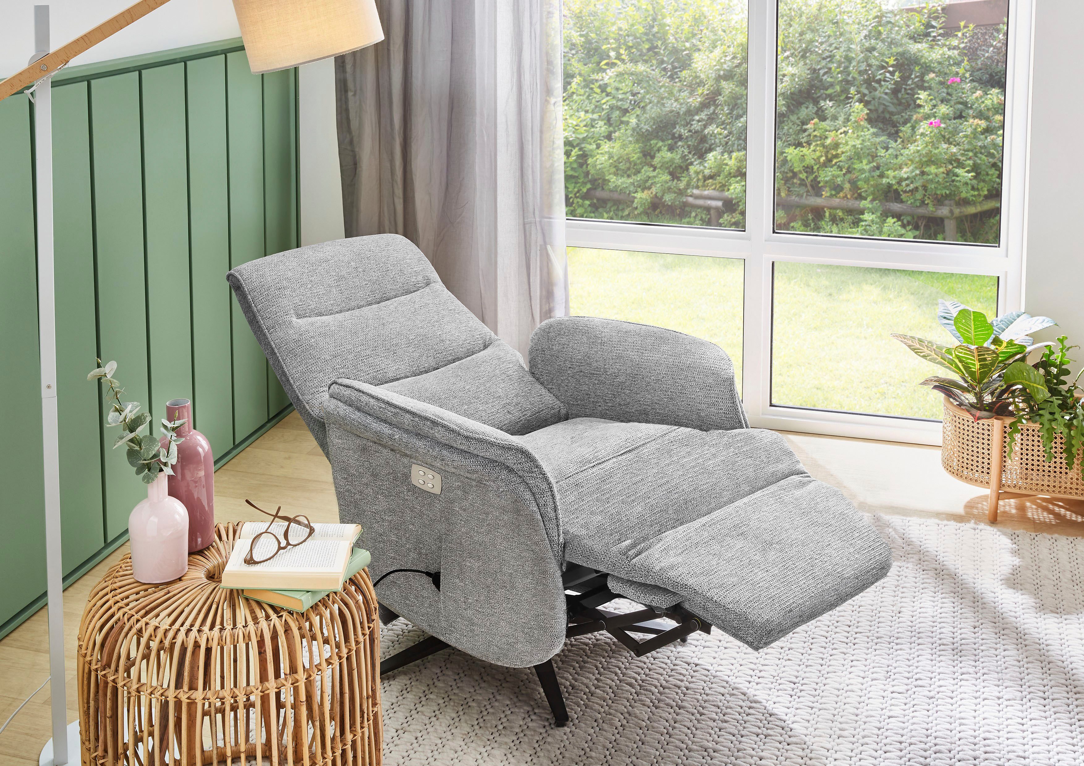 Jockenhöfer Gruppe Relaxfauteuil Miami, met elektromotorische verstelbare functies