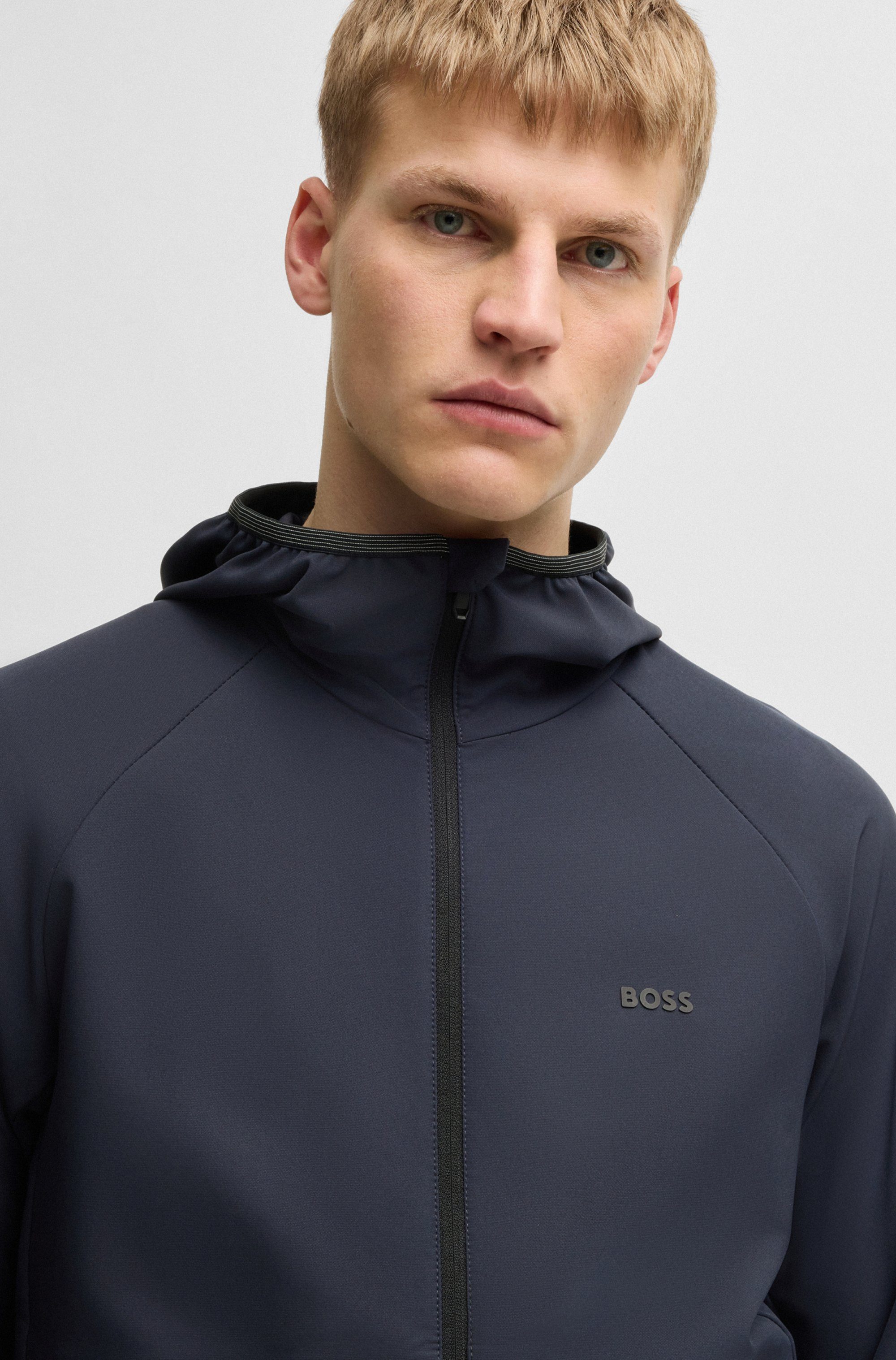 BOSS GREEN Functioneel jack L_Commuter met gegomd merklabel