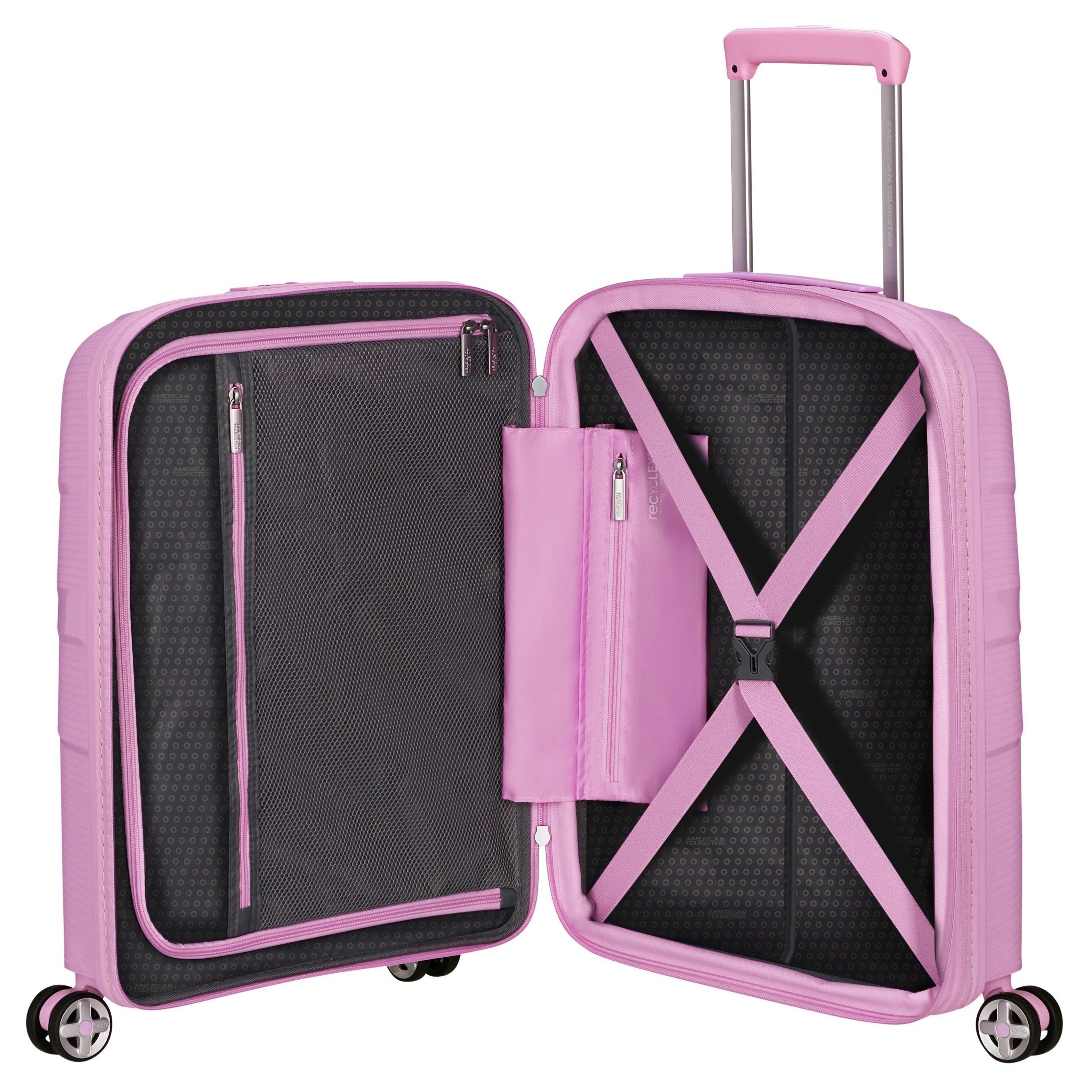 American Tourister Hardshell-trolley STARVIBE 55 Handbagage-koffer reiskoffer met TSA-cijferslot