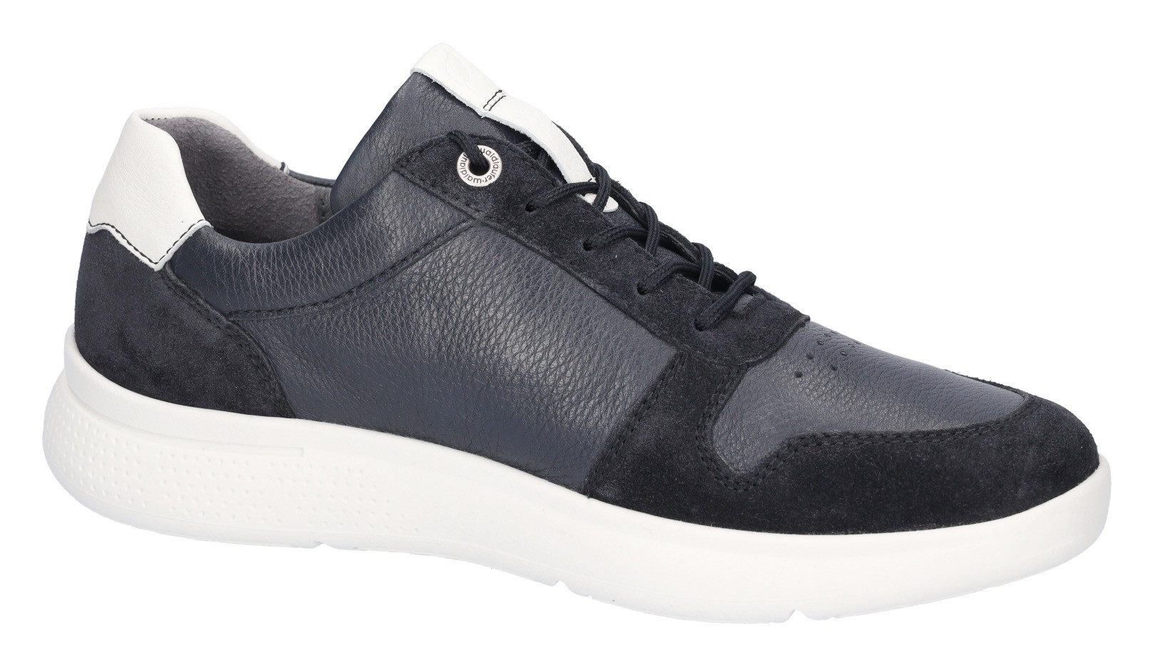 Waldläufer Sneakers Heiko , lage schoen, veterschoen, comfort-schoen in comfortbreedte h (= zeer breed)