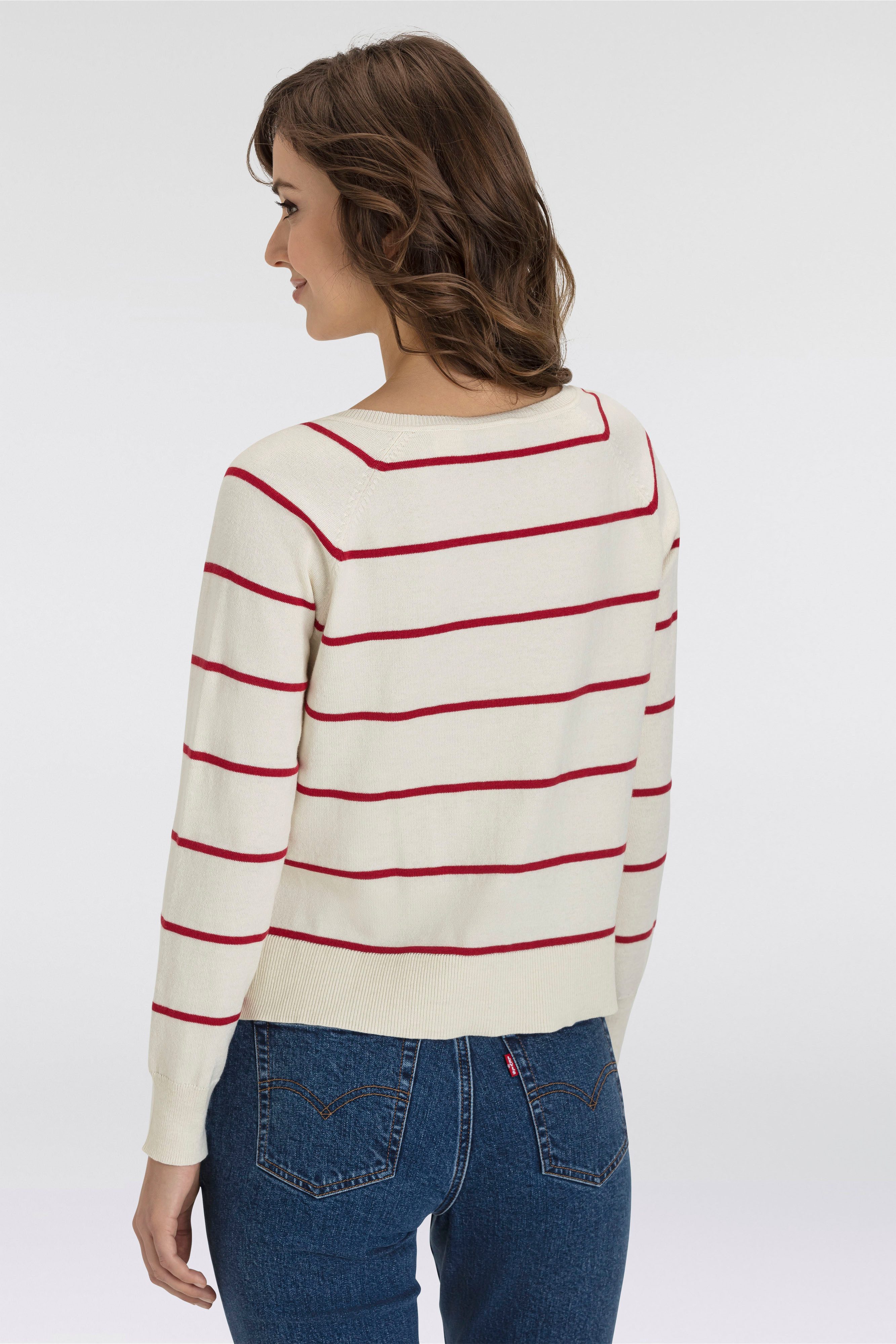 Levi's® Lange trui PETAL VNECK SWEATER