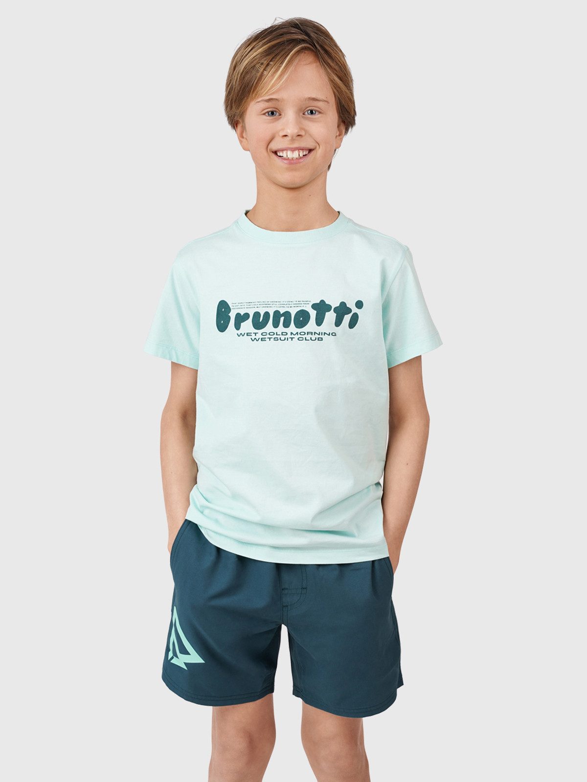 Brunotti Strandshort met steekzakken opzij
