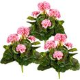 delavita kunstbloem evke (3 stuks) roze