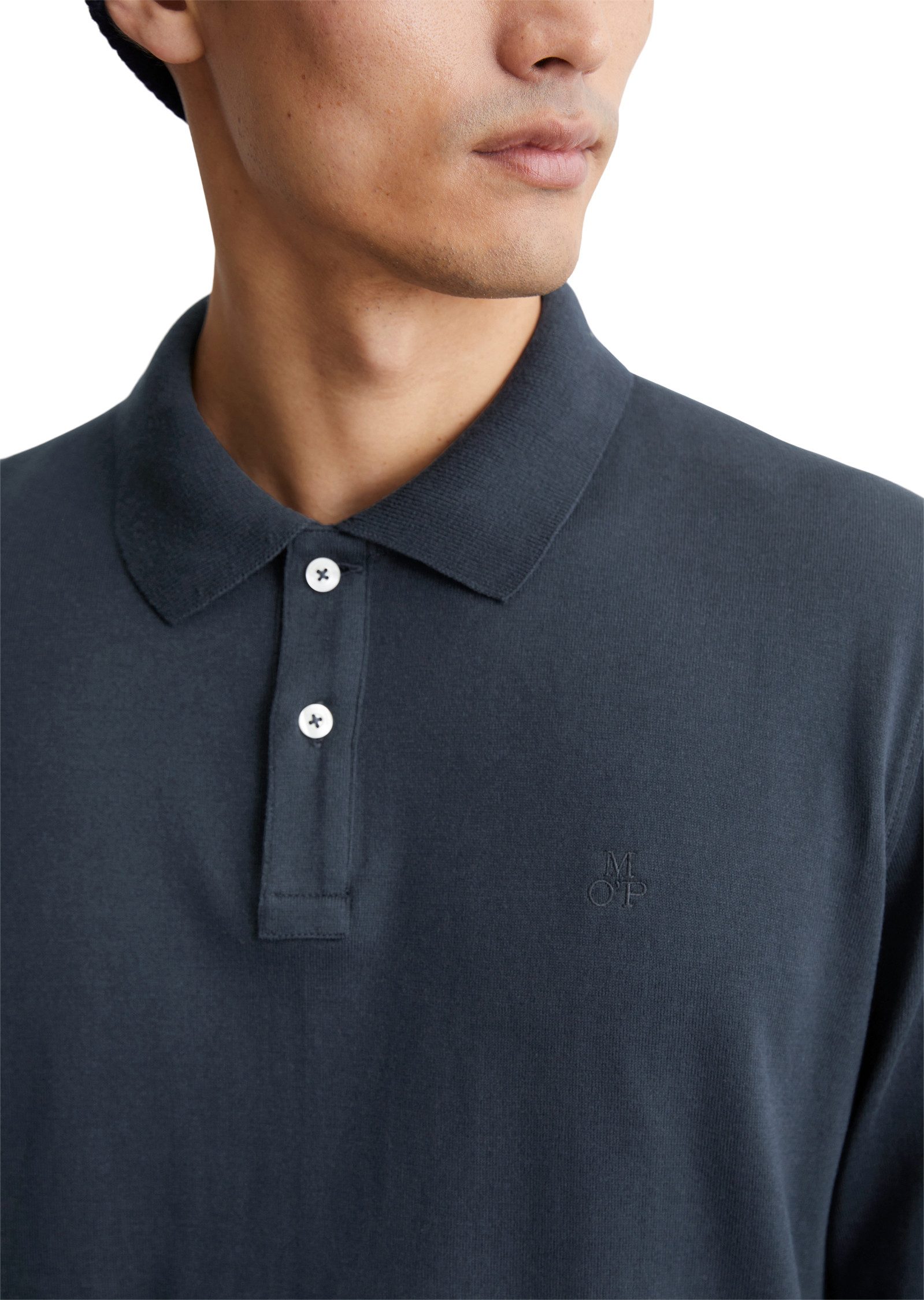 Marc O'Polo Poloshirt met lange mouwen