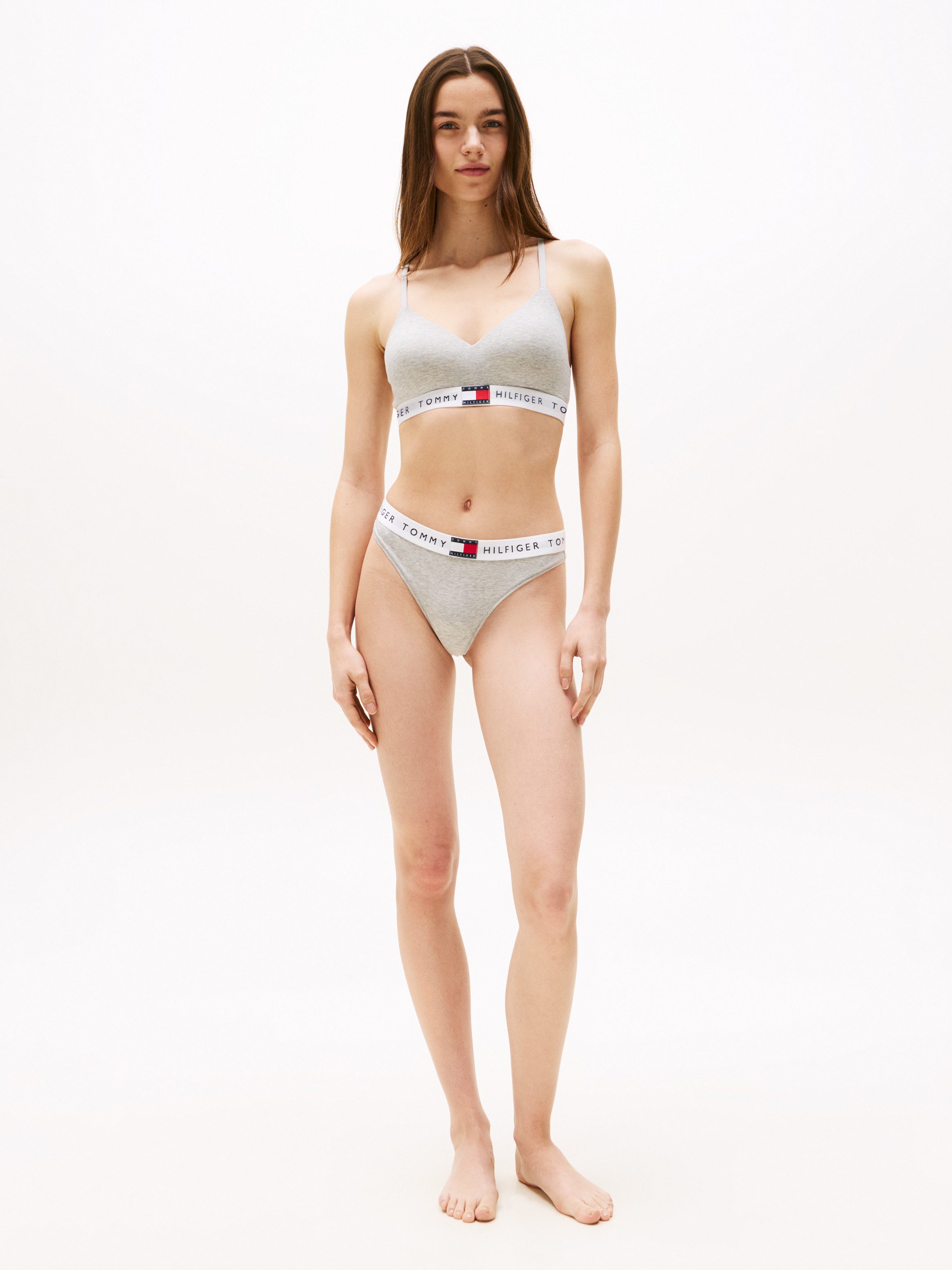 Tommy Hilfiger Underwear Bralette-bh BRALETTE LIFT met contrasterende details, met logo-tekst