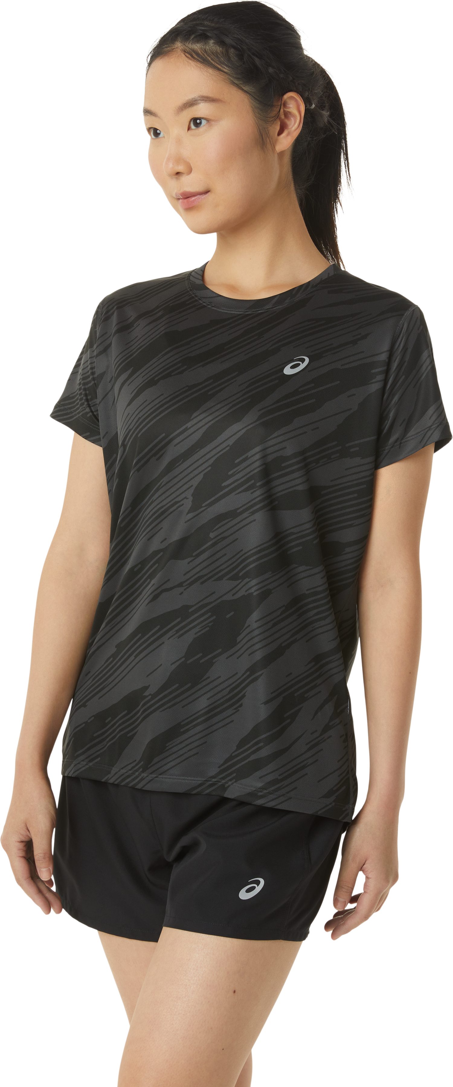 Asics Runningshirt CORE ALL OVER PRINT SHORTSLEEVE TOP