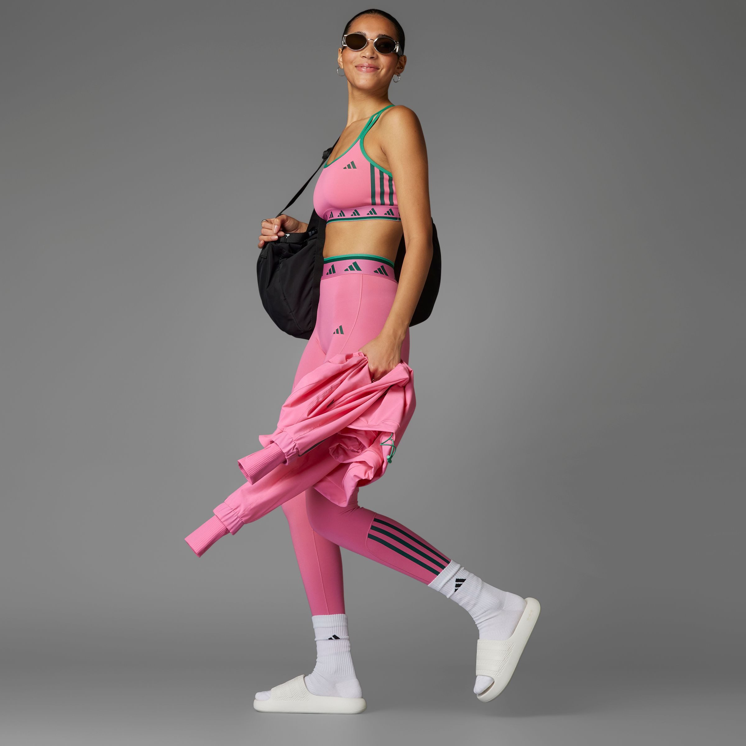 adidas Performance Sport-bh AER LS HYGLM Q2 (1-delig)