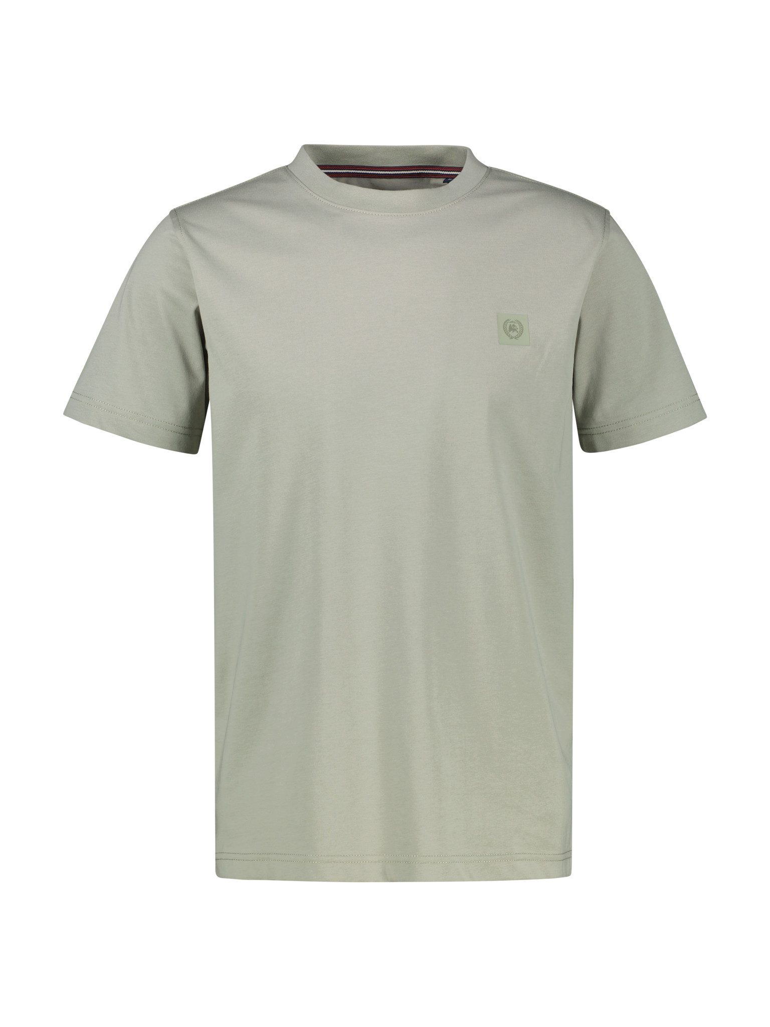 Lerros T-shirt met geborduurd logo