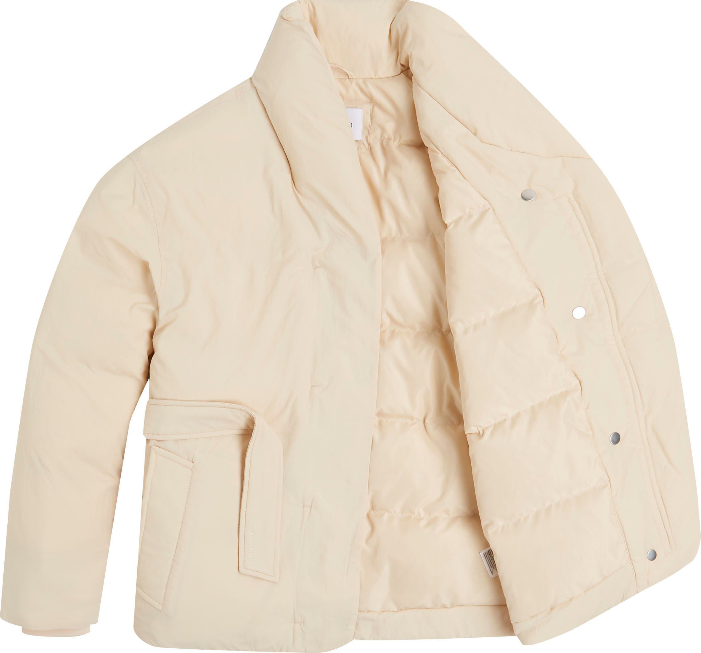 Calvin Klein Gewatteerde jas RECYCLED DOWN WRAP PUFFER JACKET